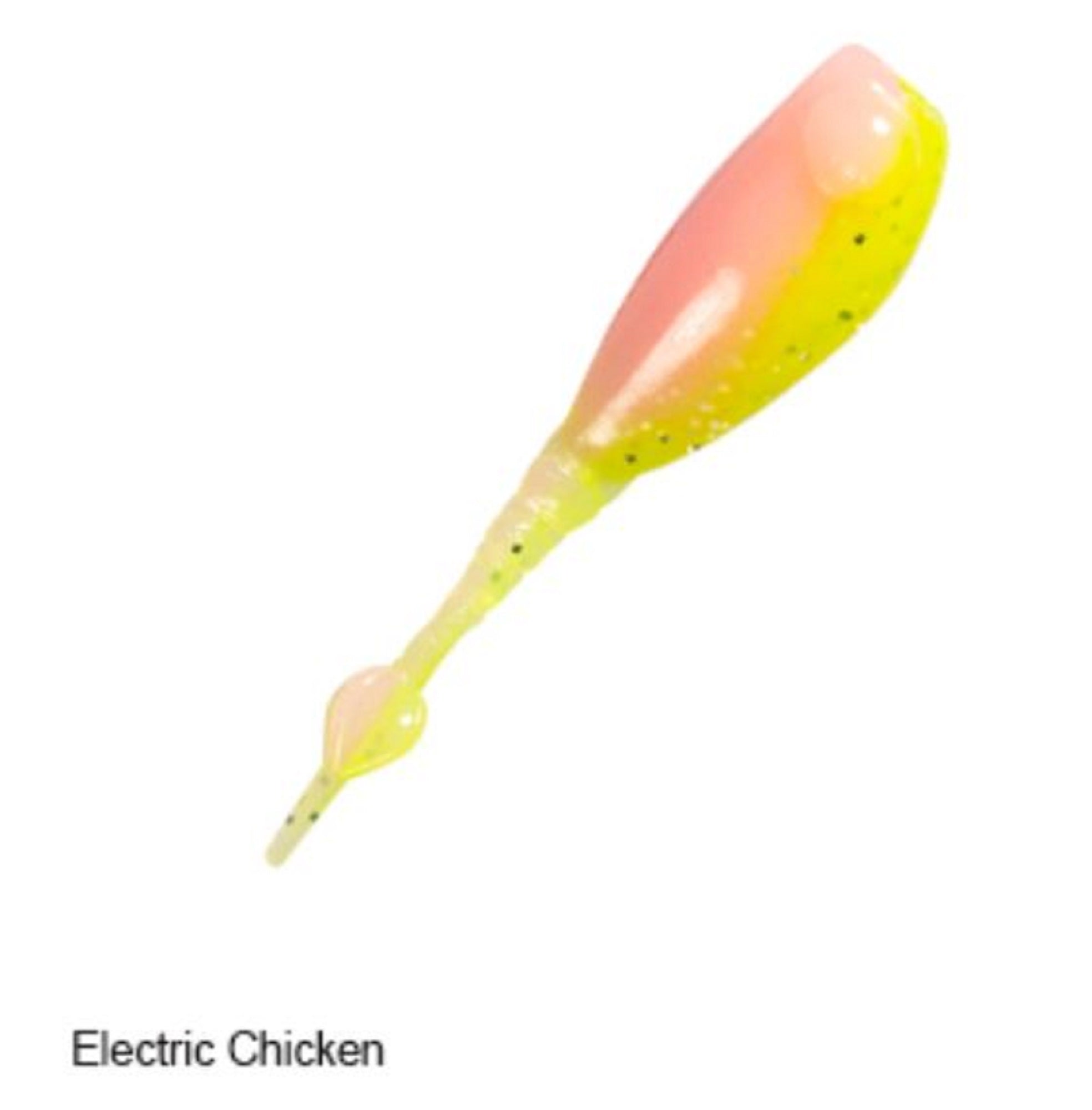 Zman Soft Lure StingerZ 2 Inch 8/Pack Electric Chicken (3840)
