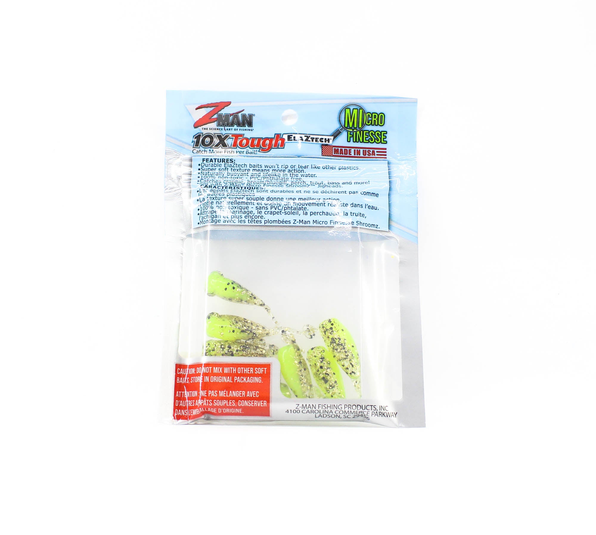 Zman Soft Lure StingerZ 2 Inch 8/Pack Space Guppy (3864)