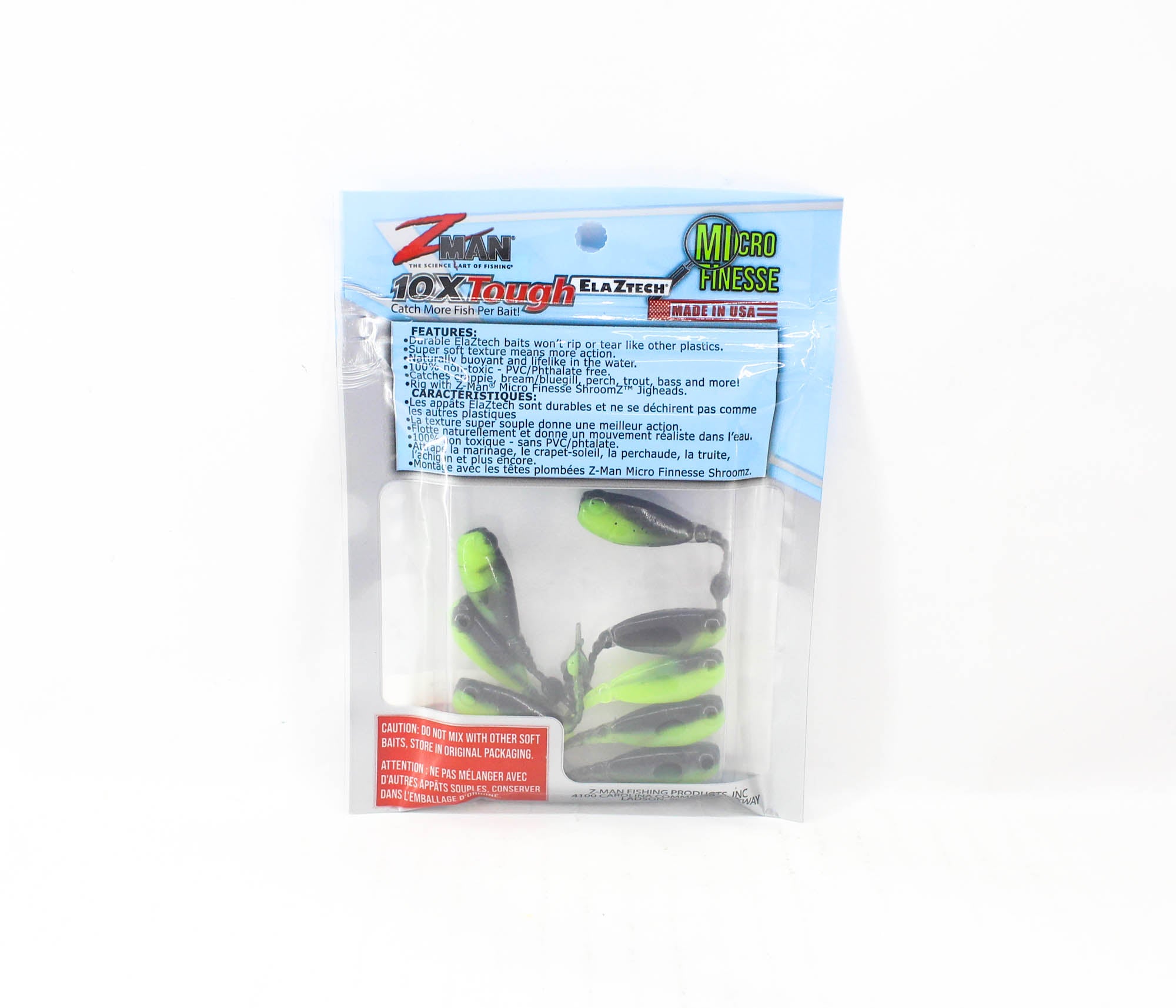 Zman Soft Lure StingerZ 2 Inch 8/Pack Bumblebee (3918)