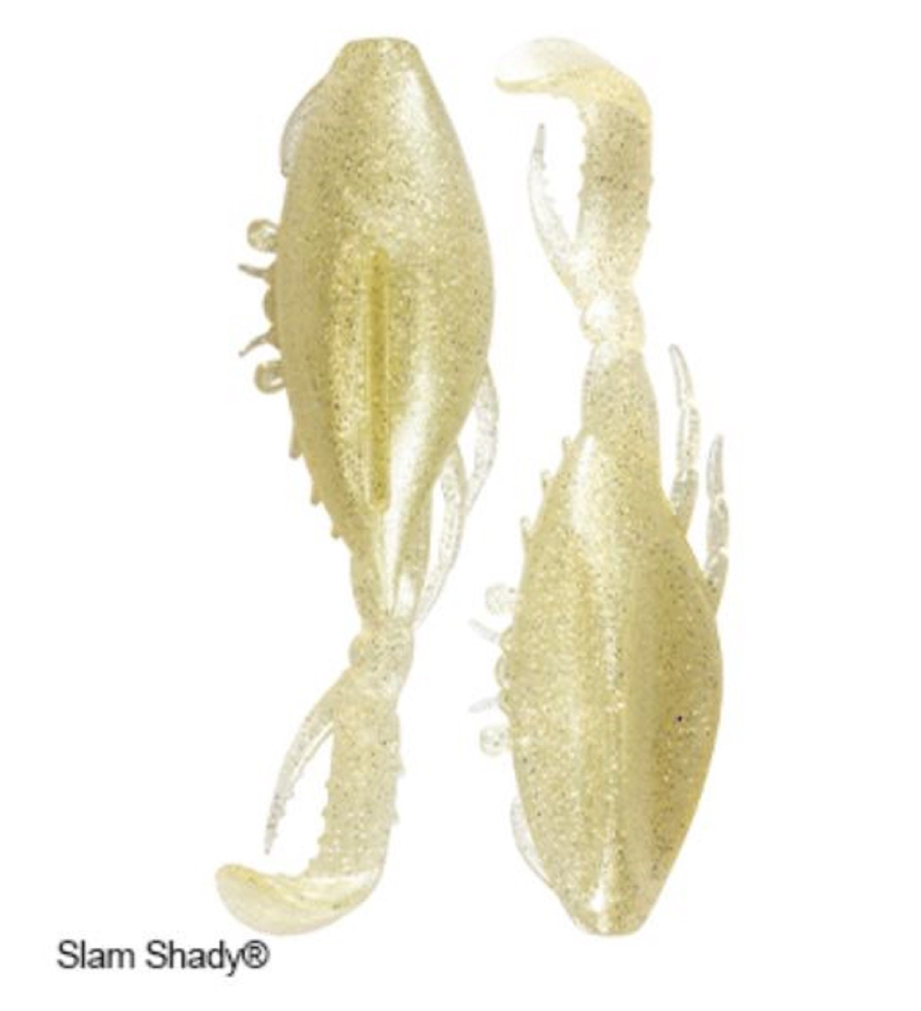 Zman Soft Lure Kicker CrabZ 3.5 Inch 3/Pack Slam Shady (4557)