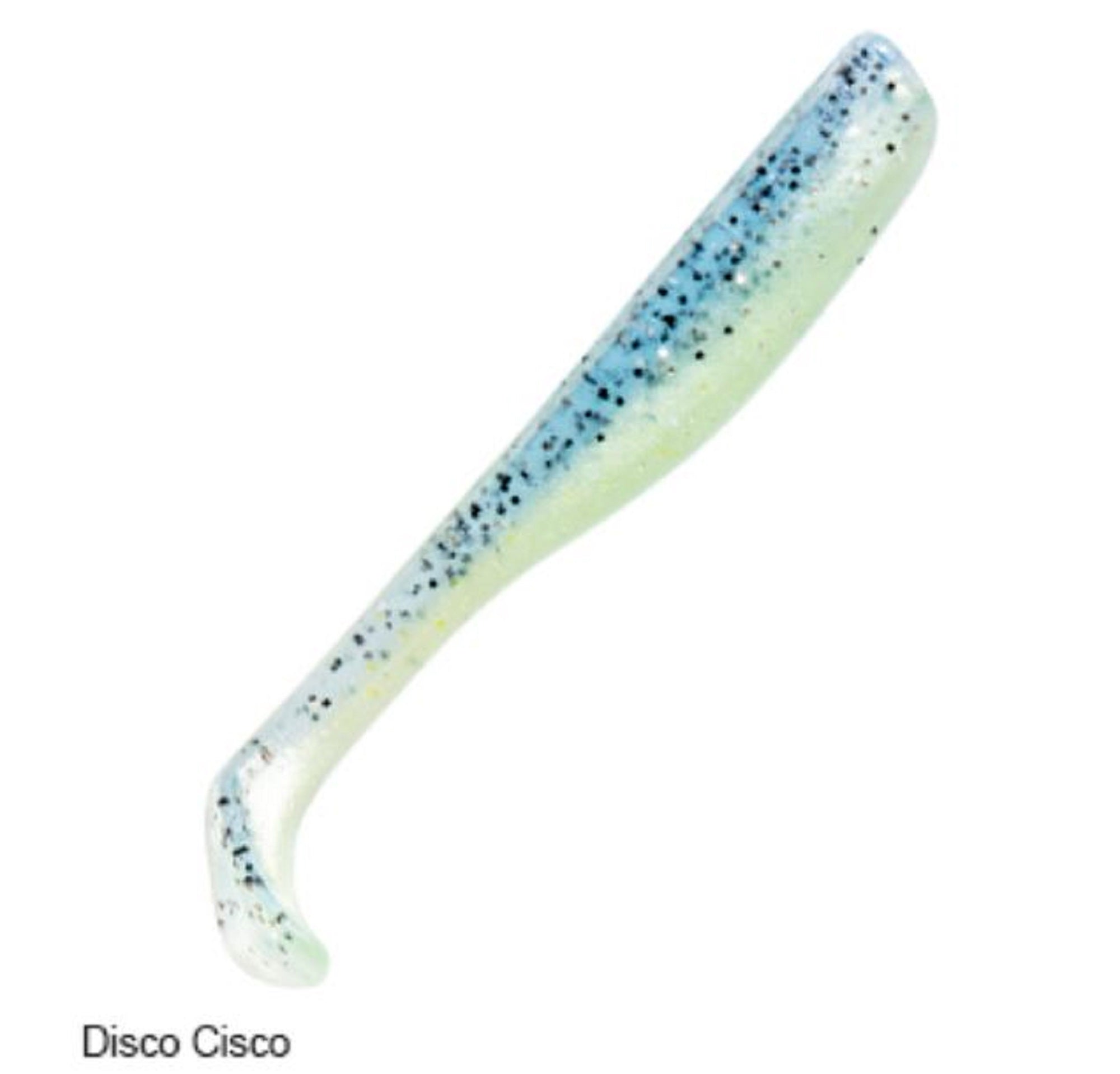 Zman Soft Lure Slim SwimZ 2.5 Inch 8/Pack Disco Cisco (4663)
