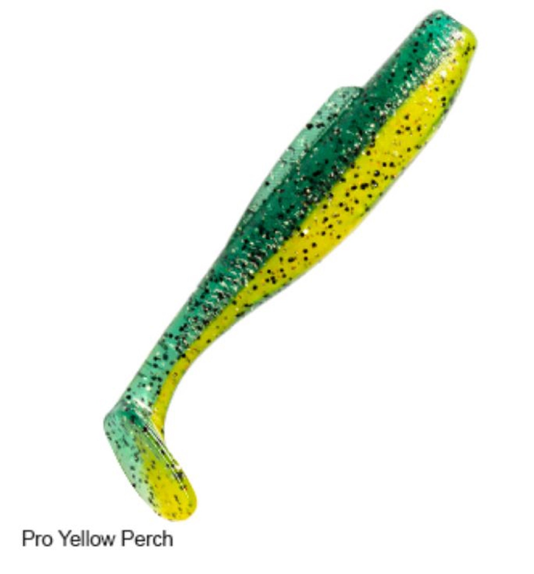 Zman Soft Lure Diezel MinnowZ 4 Inch 5/Pack Pro Yellow Perch (4755)