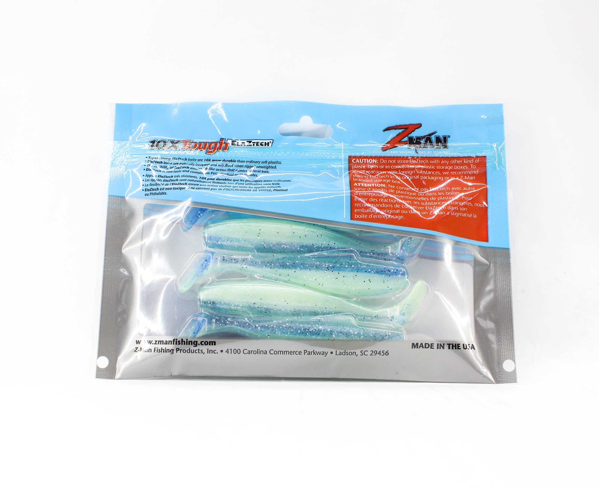 Zman Soft Lure Diezel MinnowZ 4 Inch 5/Pack Disco Cisco (4762)