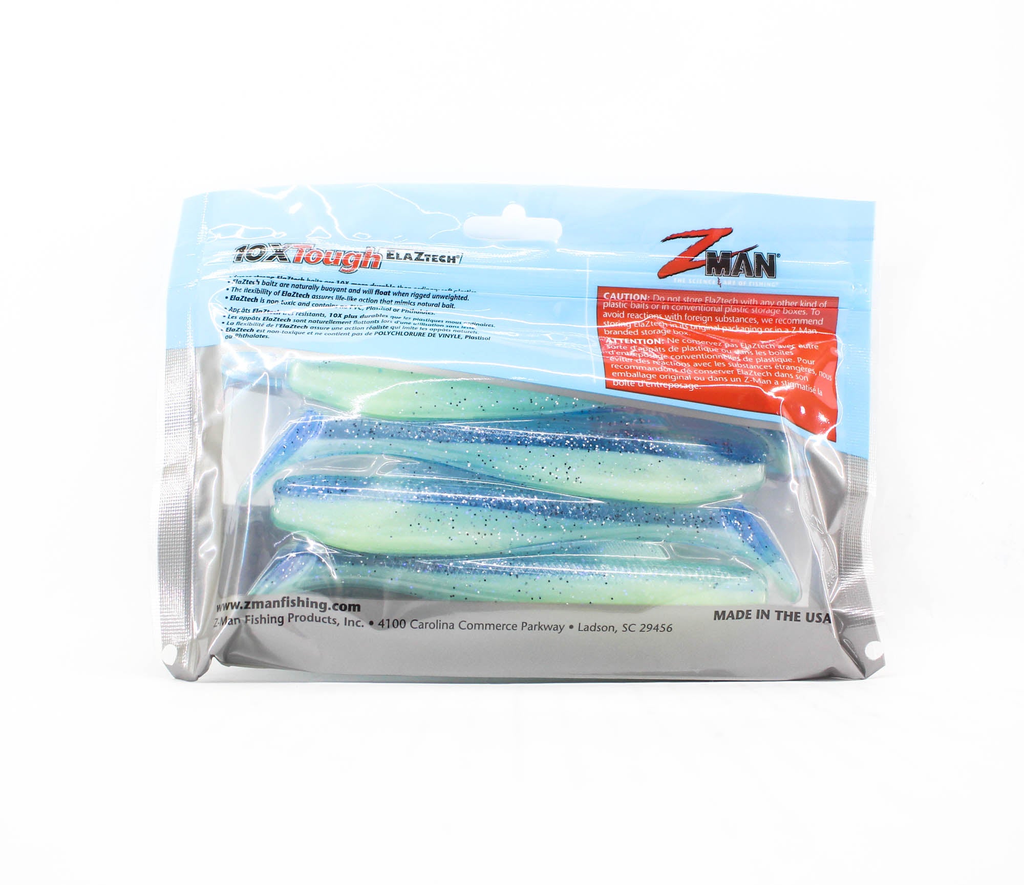 Zman Soft Lure Diezel MinnowZ 5 Inch 4/Pack Disco Cisco (4786)