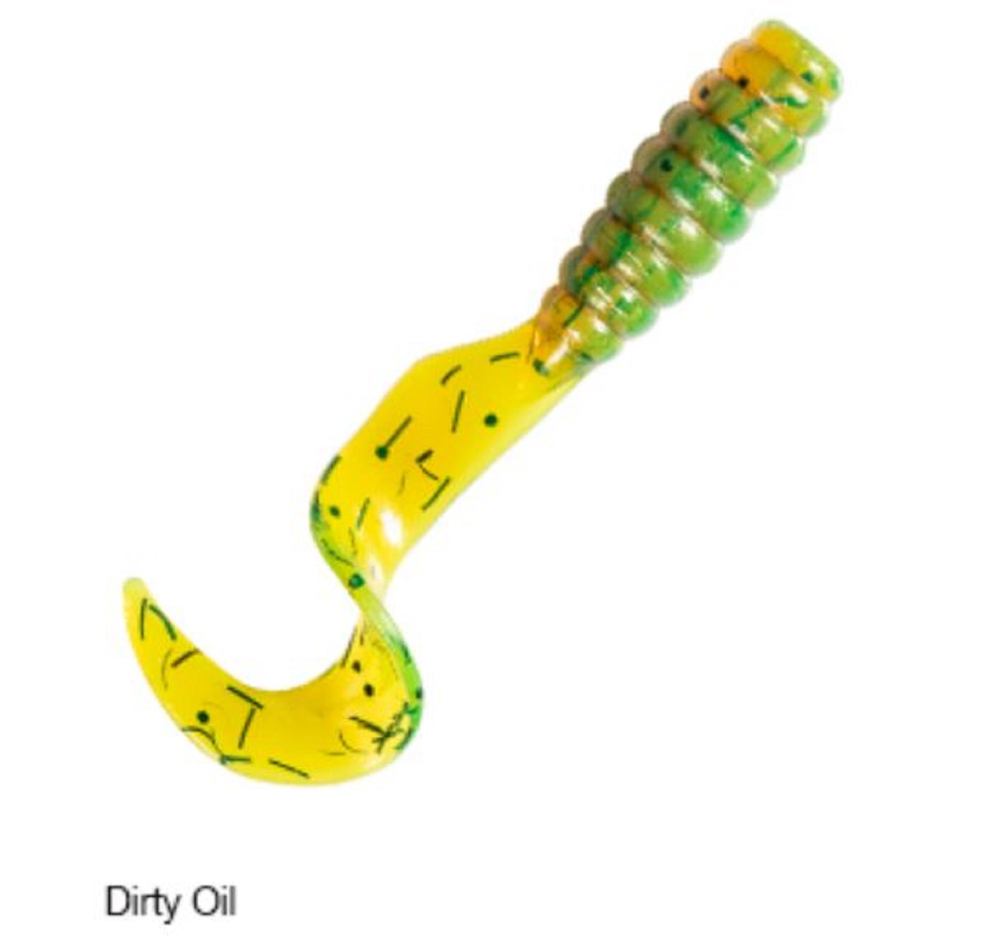 Zman Soft Lure GrubZ 2.5 Inch 8/Pack Dirty Oil (5004)