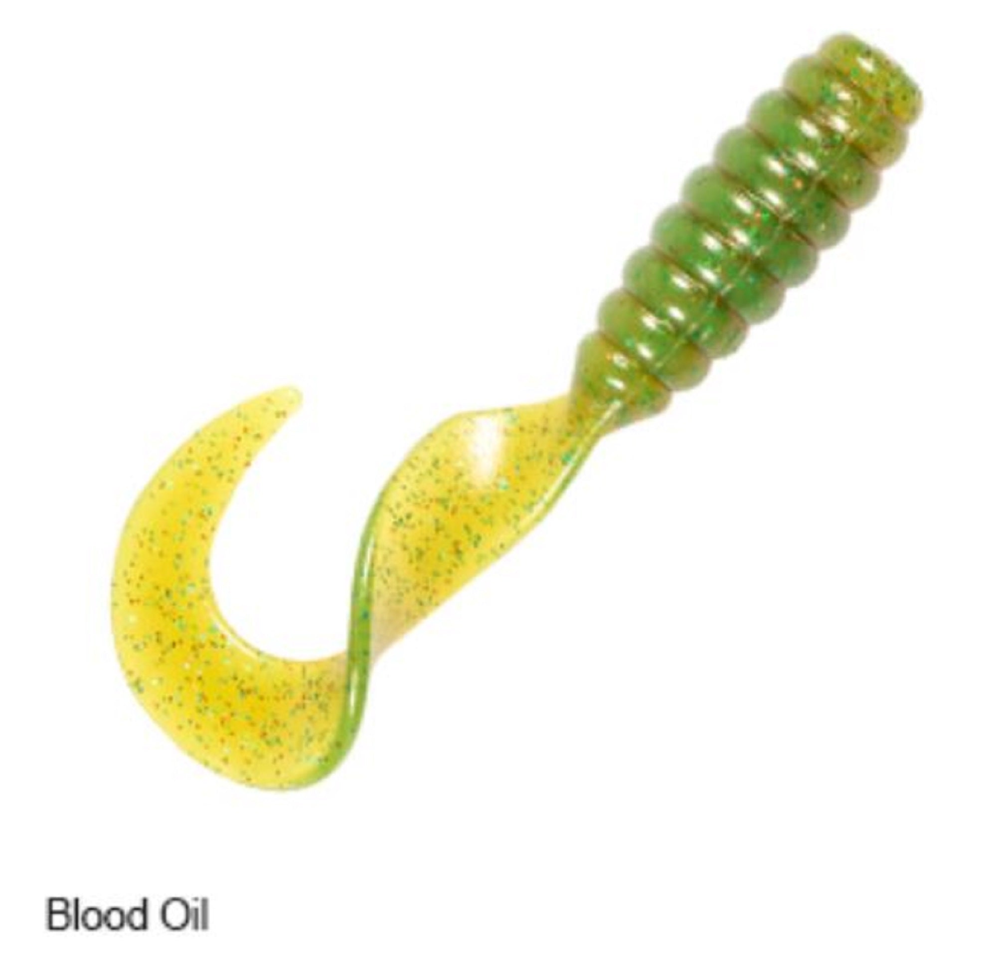 Zman Soft Lure GrubZ 2.5 Inch 8/Pack Blood Oil (5011)
