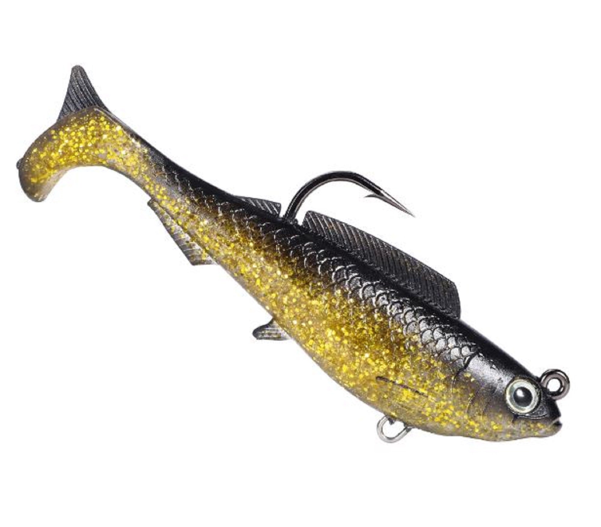 Zman Soft Lure Herculez Swimbait 6 Inch Gold Rush (5127)