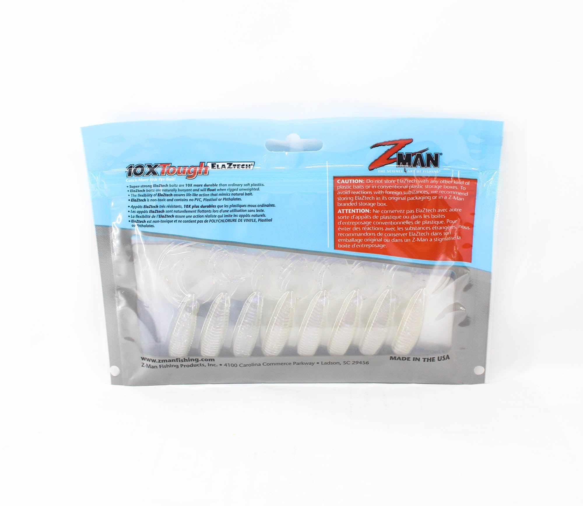 Zman Soft Lure ST GrubZ 2.5 Inch 8/Pack Opening Night (5202)