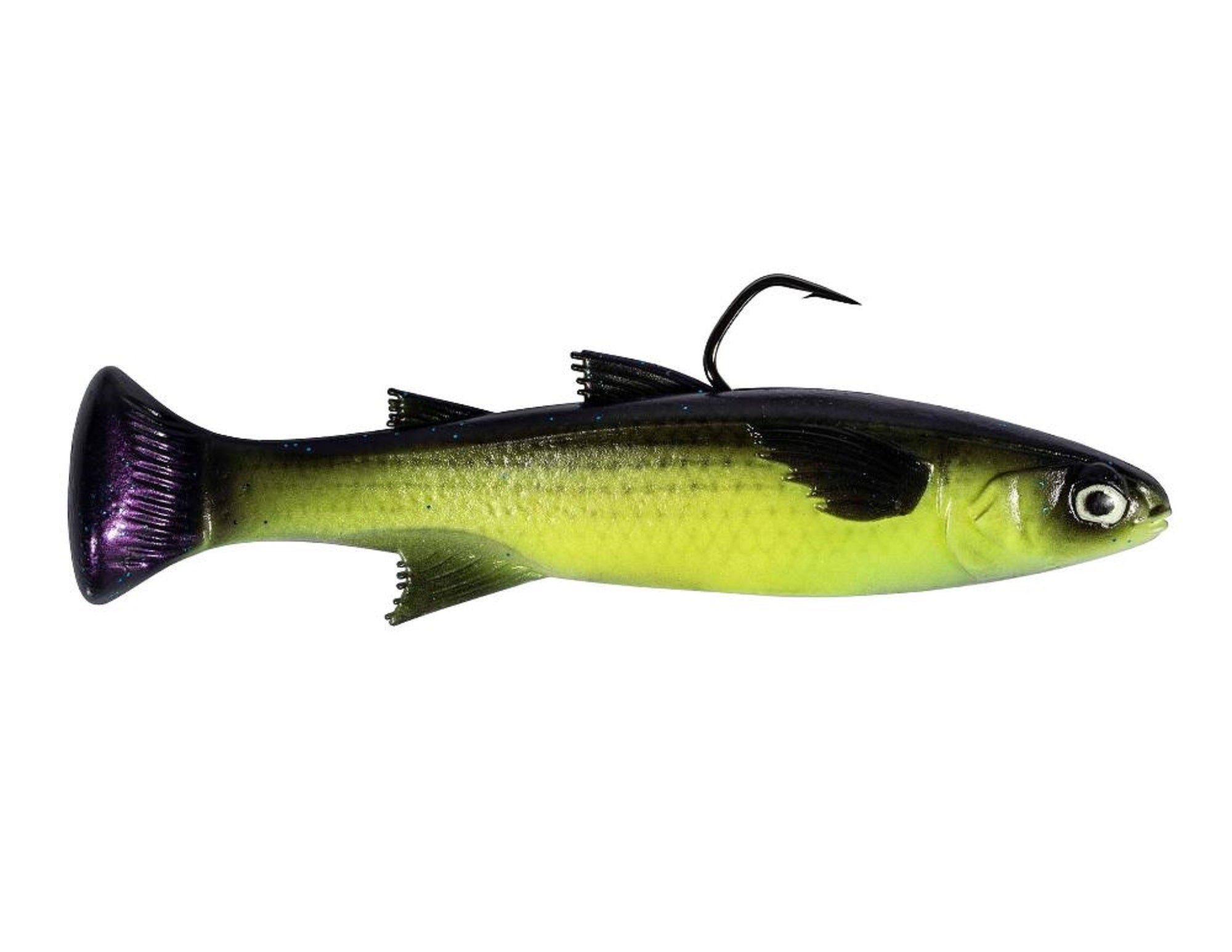 Zman Soft Lure Mulletron LT Swimbait 6 Inch Bayou Tiger (6445)
