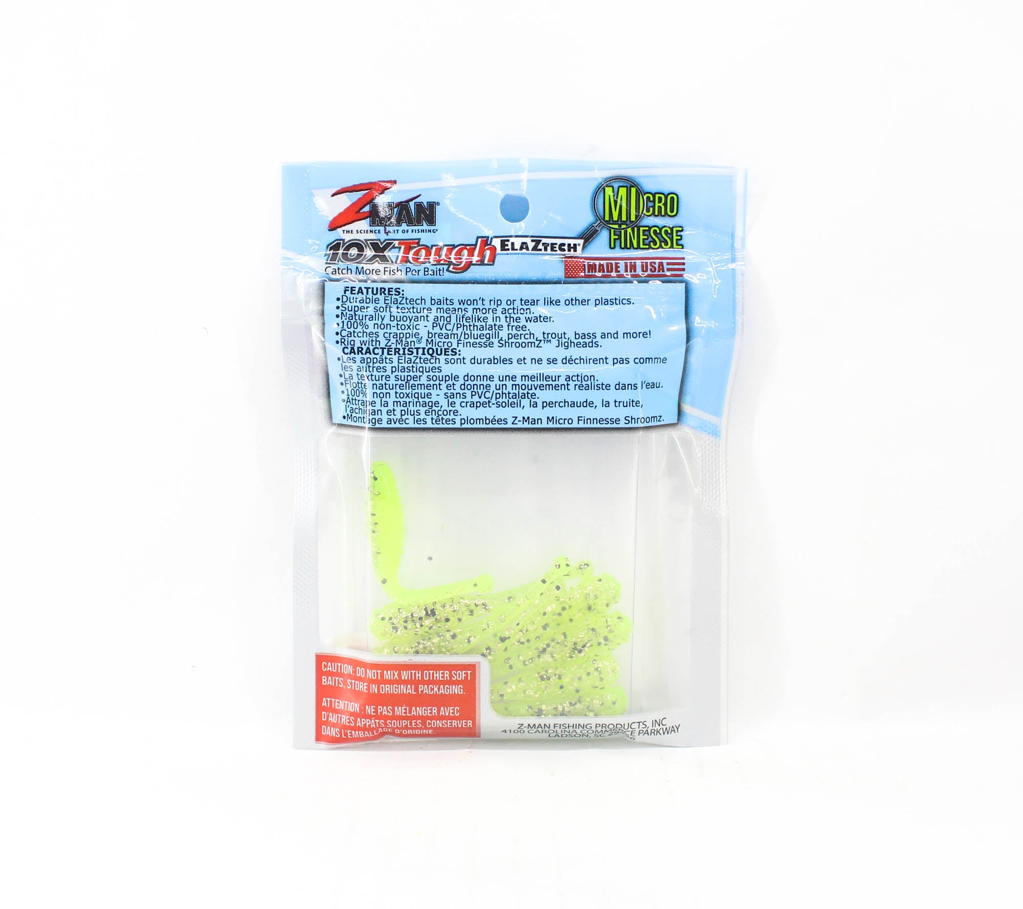 Zman Soft Lure Baby BallerZ 2 Inch 8/Pack Space Guppy (6599)