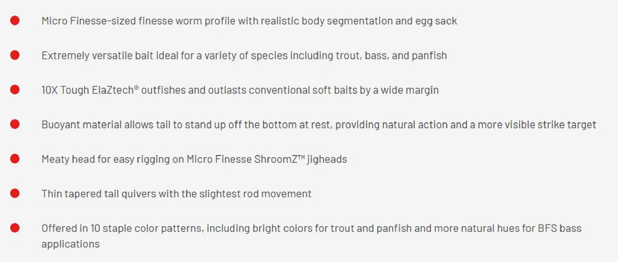 Zman Soft Lure Micro Wormz 2 Inch 8/Pack PB&J (8425)