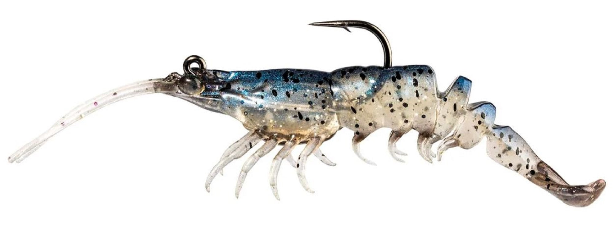 Zman Soft Lure PrawnstarZ 3.5 Inch 2/Pack White Shrimp (9064)