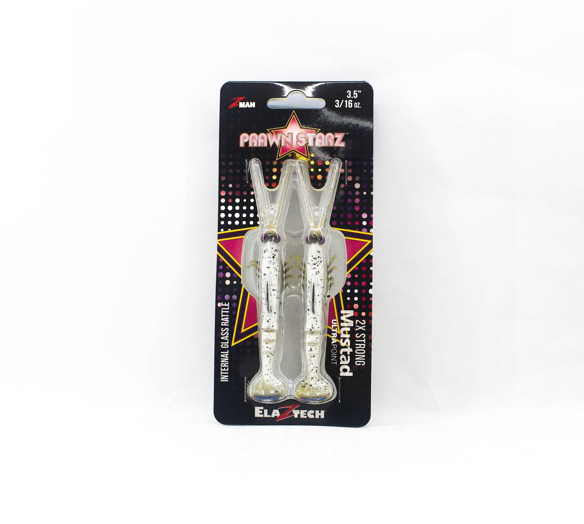 Zman Soft Lure PrawnstarZ 3.5 Inch 2/Pack Beer Run (9101)