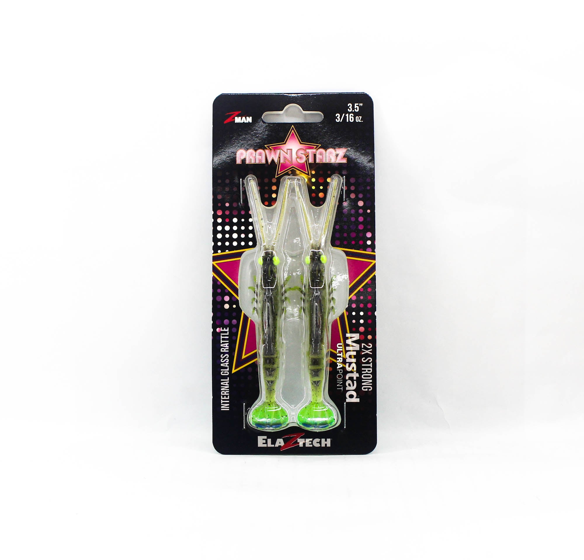 Zman Soft Lure PrawnstarZ 3.5 Inch 2/Pack Fried Chicken (9125)