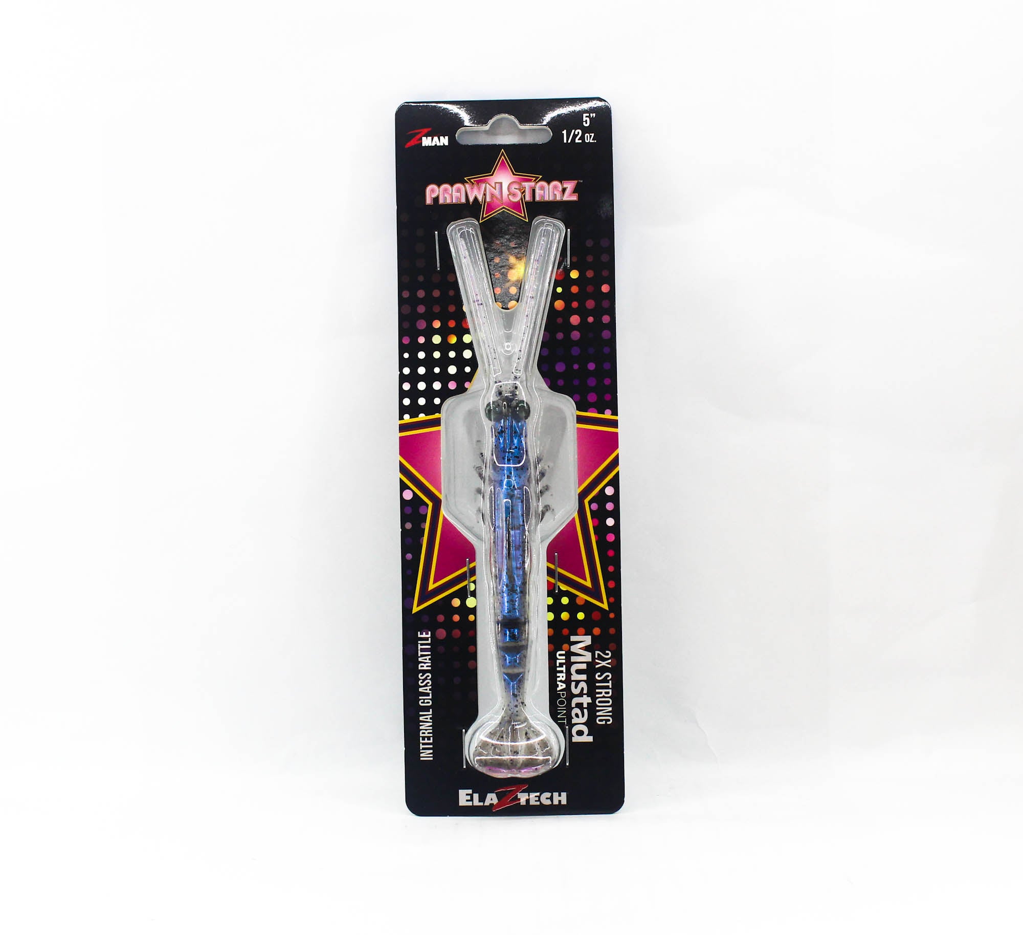 Zman Soft Lure PrawnstarZ 5 Inch White Shrimp (9187)