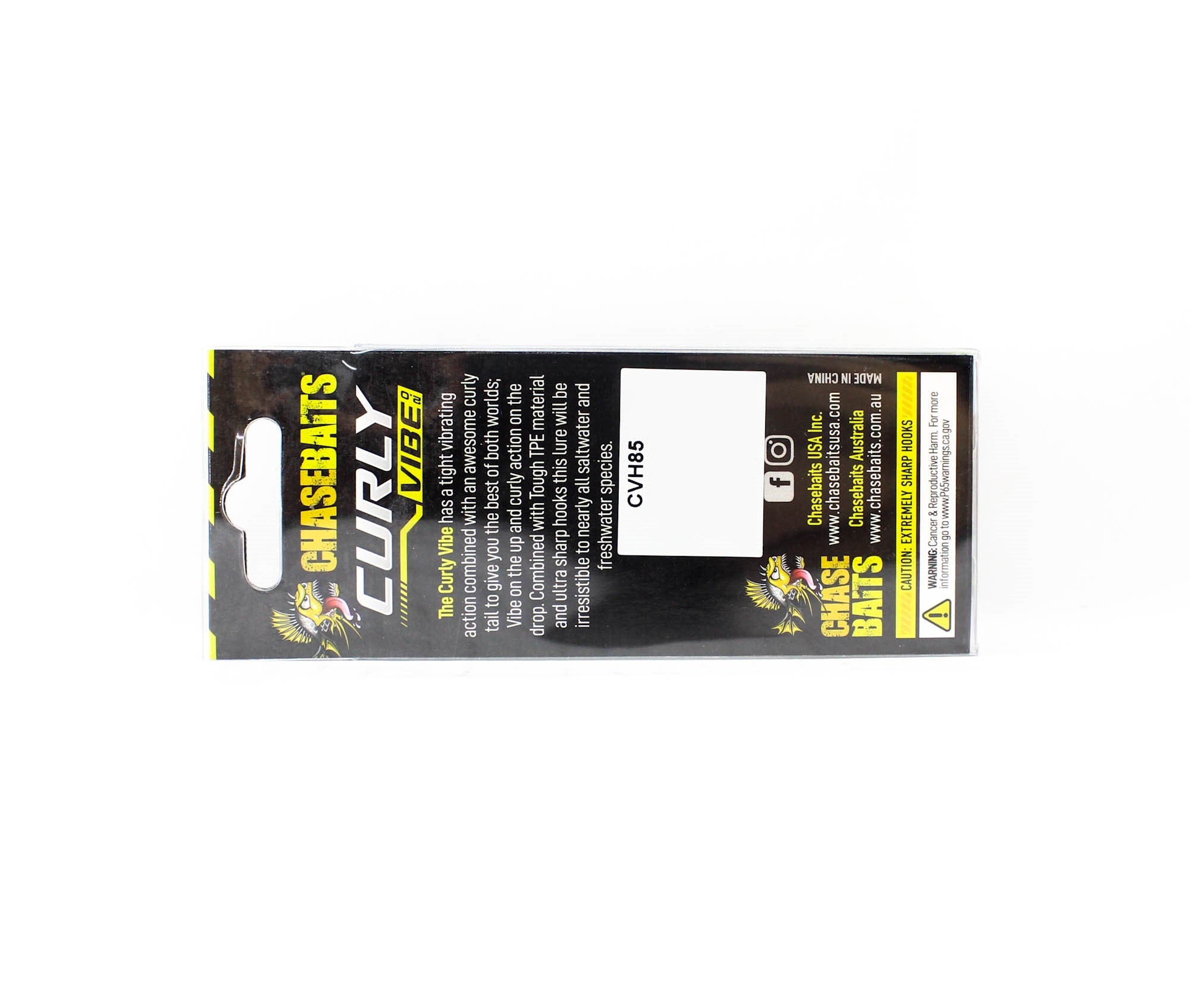 Chasebaits Curly Vibe Heavy 85 mm 23 grams Sinking Lure 04 (5003)