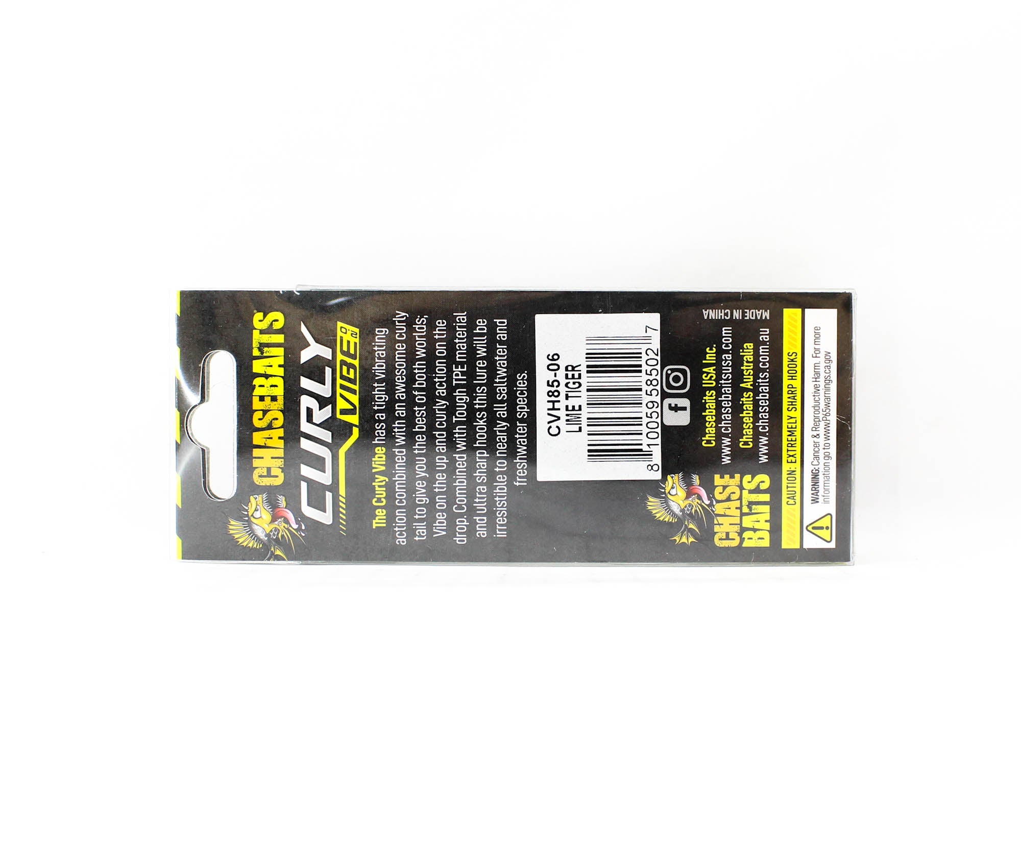 Chasebaits Curly Vibe Heavy 85 mm 23 grams Sinking Lure 06 (5027)