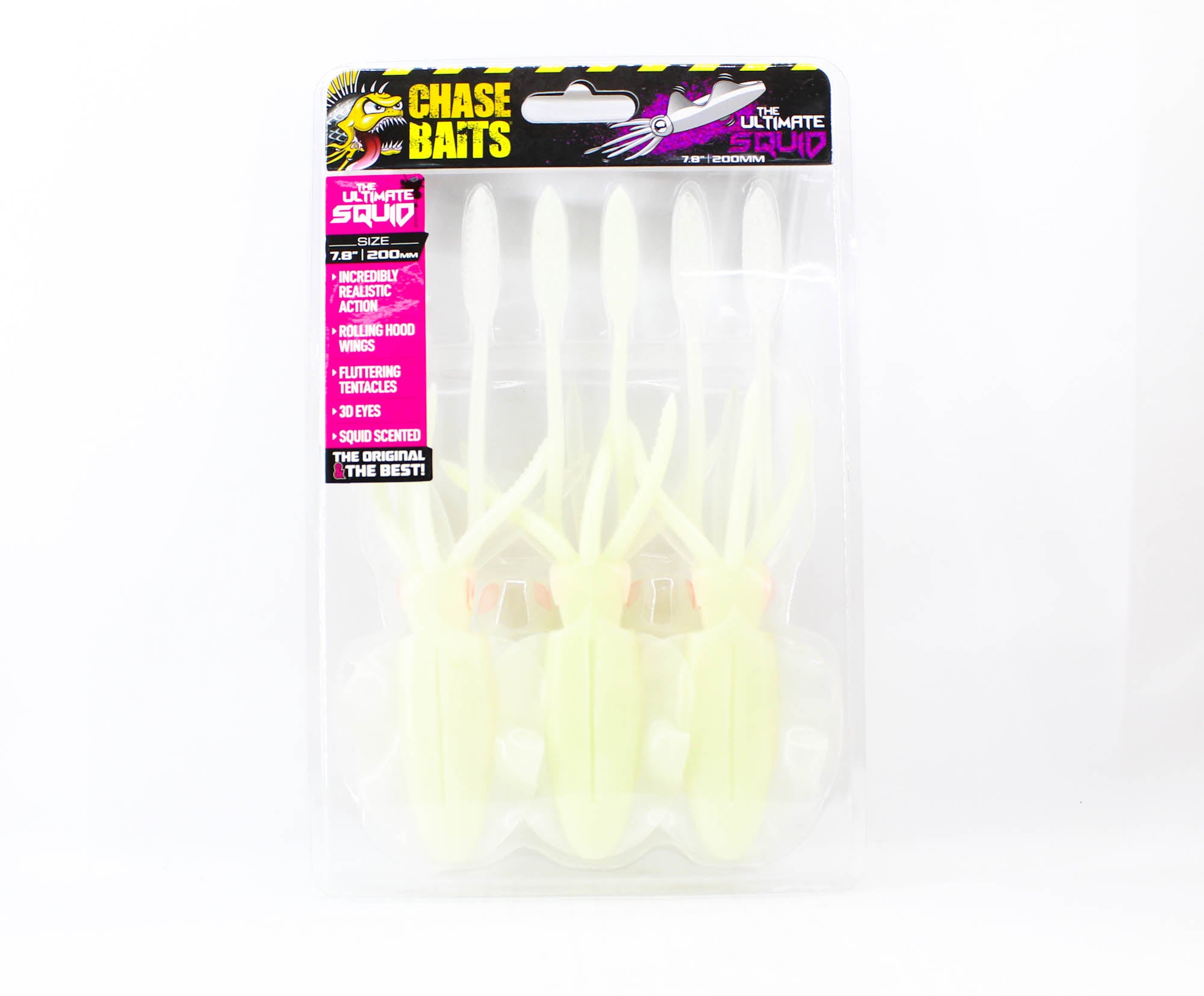 Chasebaits Ultimate Squid 200 mm Sinking Lure 3/pack 101 (5287)