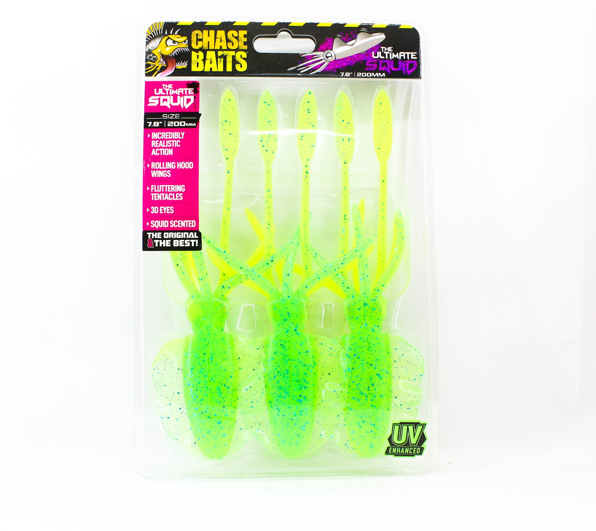 Chasebaits Ultimate Squid 200 mm Sinking Lure 3/pack 103 (5300)