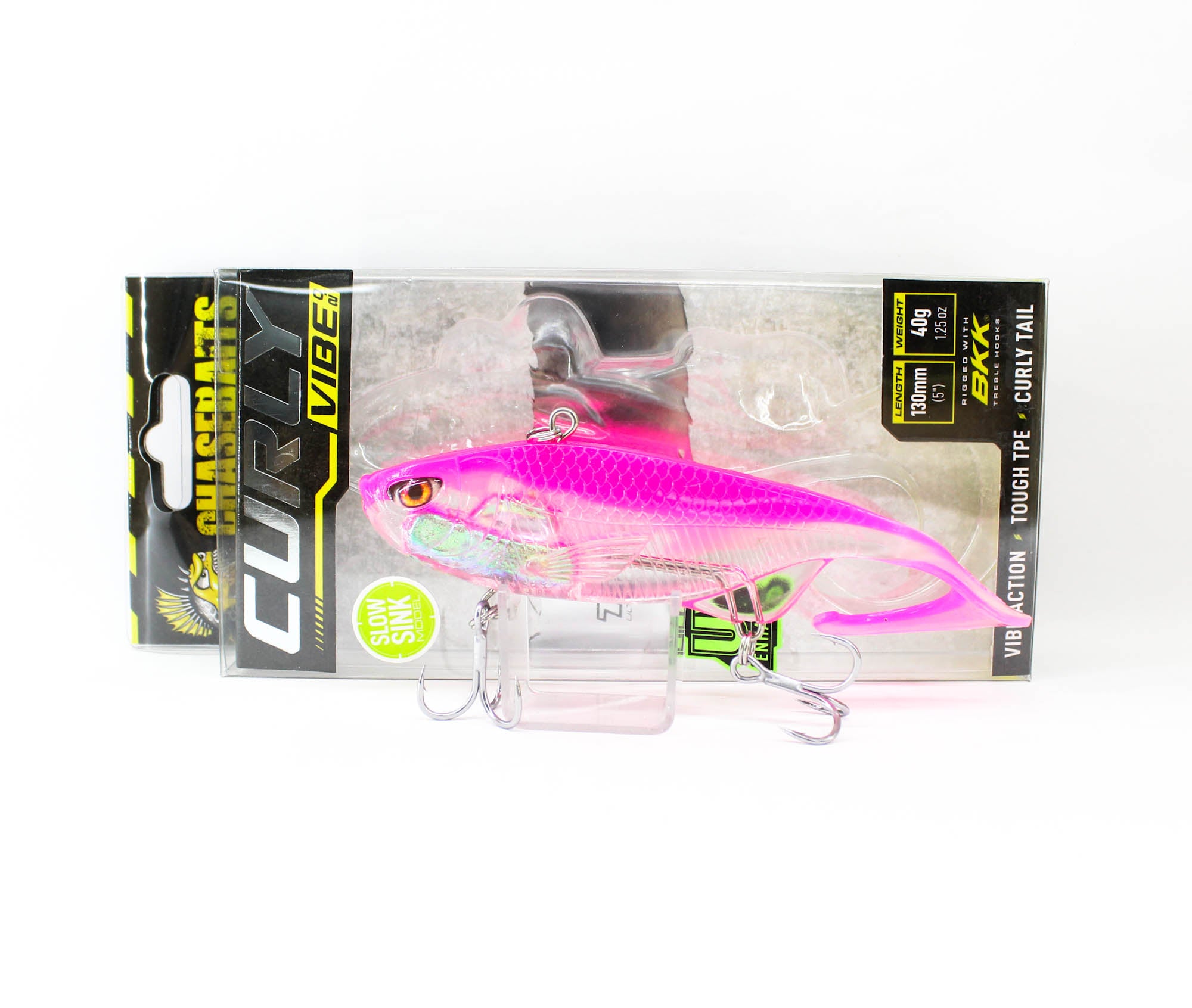 Chasebaits Curly Vibe 130 mm 40 grams Sinking Lure 04 (5355)