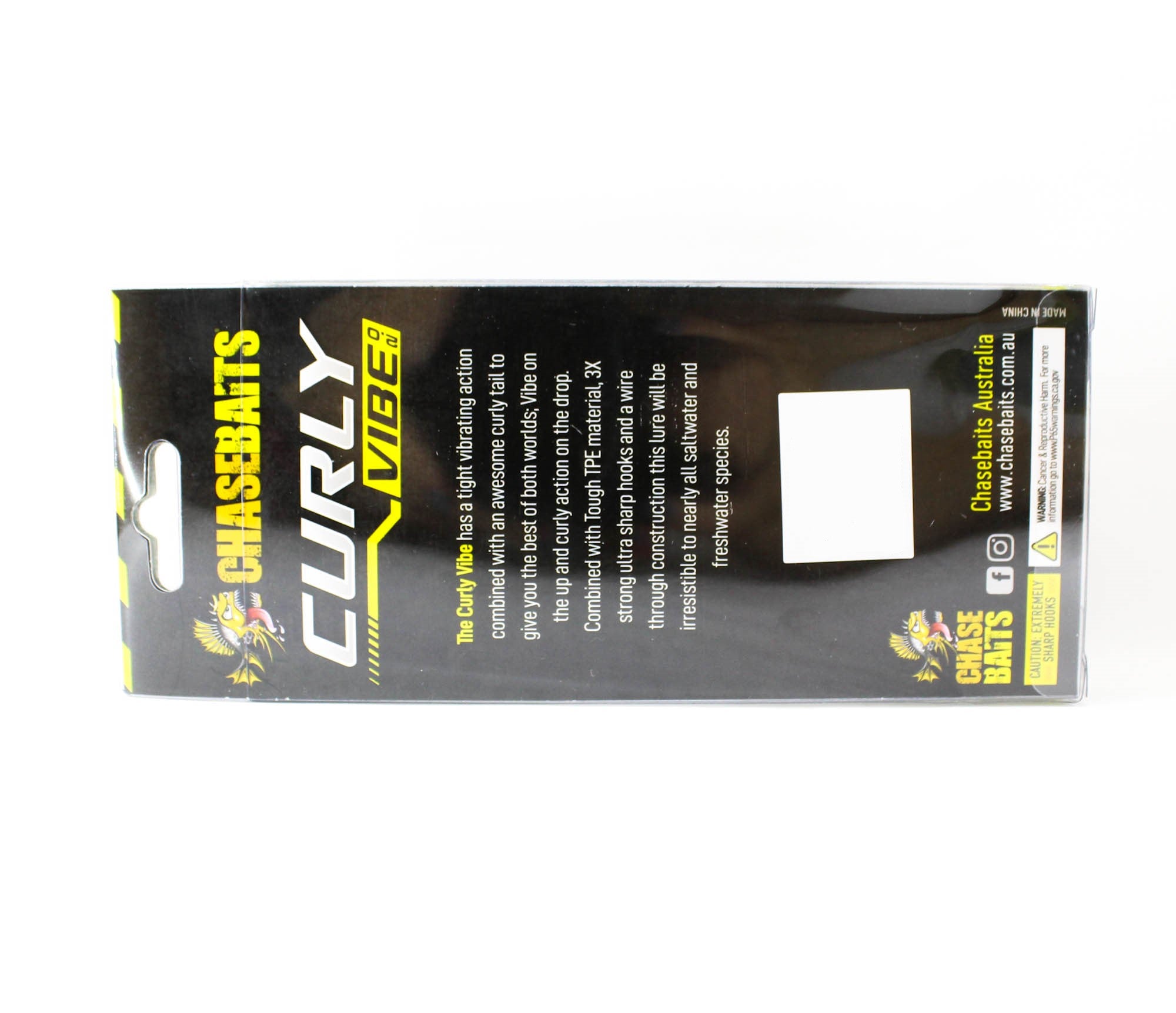 Chasebaits Curly Vibe 130 mm 40 grams Sinking Lure 04 (5355)