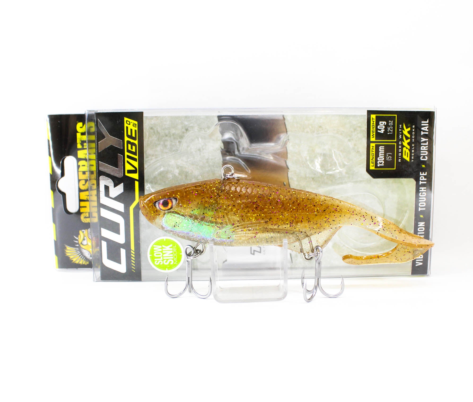 Chasebaits Curly Vibe 130 mm 40 grams Sinking Lure 09 (5386)