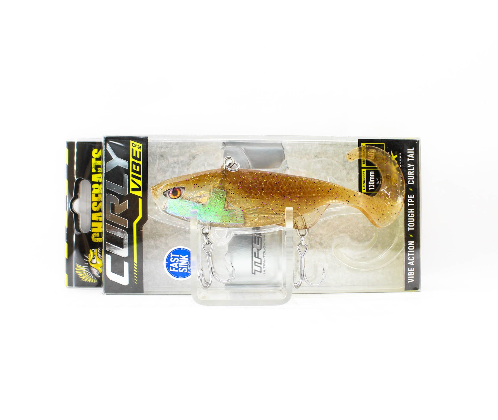Chasebaits Curly Vibe Heavy 130 mm 60 grams Sinking Lure 09 (5447)