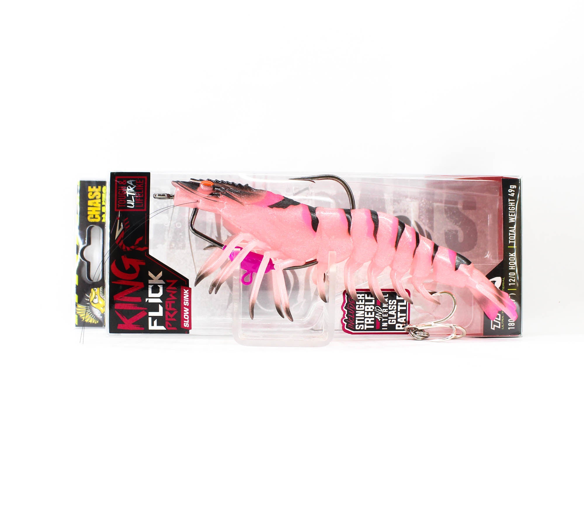Chasebaits Flick Prawn King 180 mm 49 grams Sinking Lure 03 (6079)