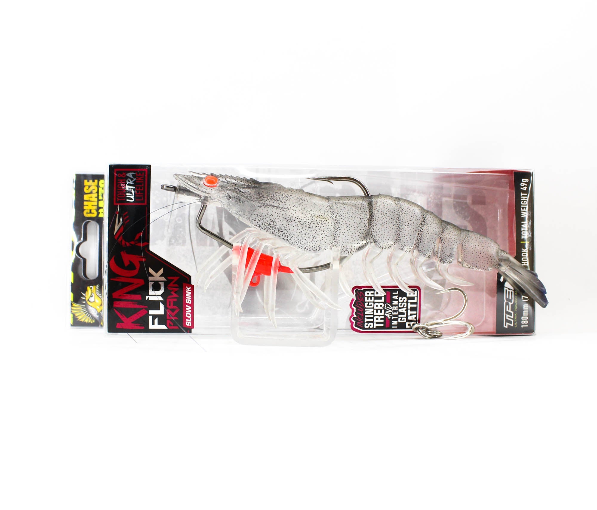Chasebaits Flick Prawn King 180 mm 49 grams Sinking Lure 06 (6109)