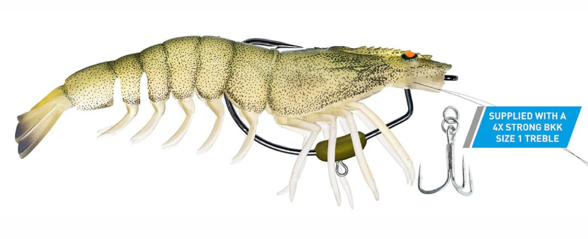 Chasebaits Flick Prawn King 180 mm 49 grams Sinking Lure 07 (6116)