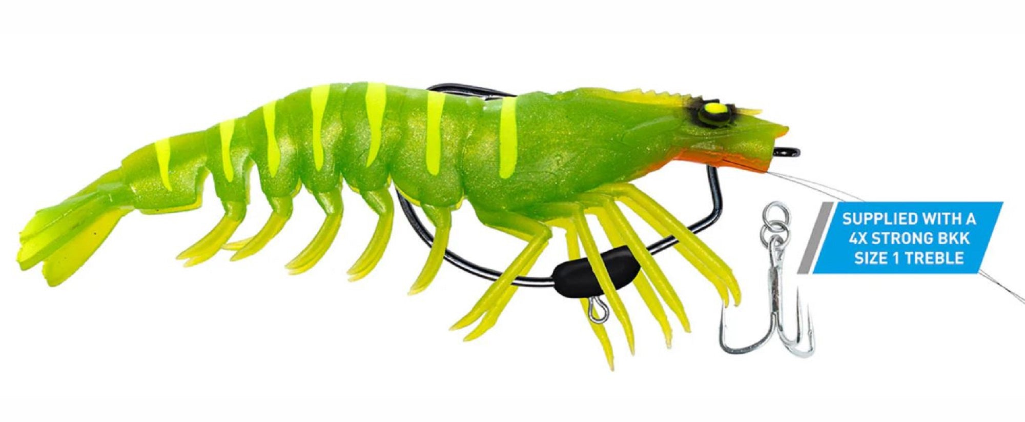 Chasebaits Flick Prawn King 180 mm 49 grams Sinking Lure 08 (6123)