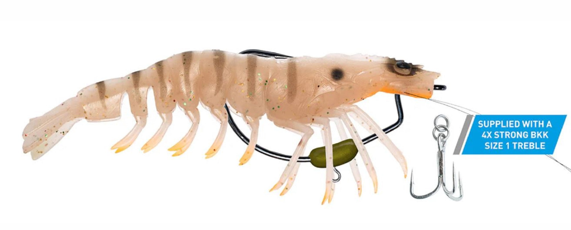 Chasebaits Flick Prawn King 180 mm 49 grams Sinking Lure 09 (6130)