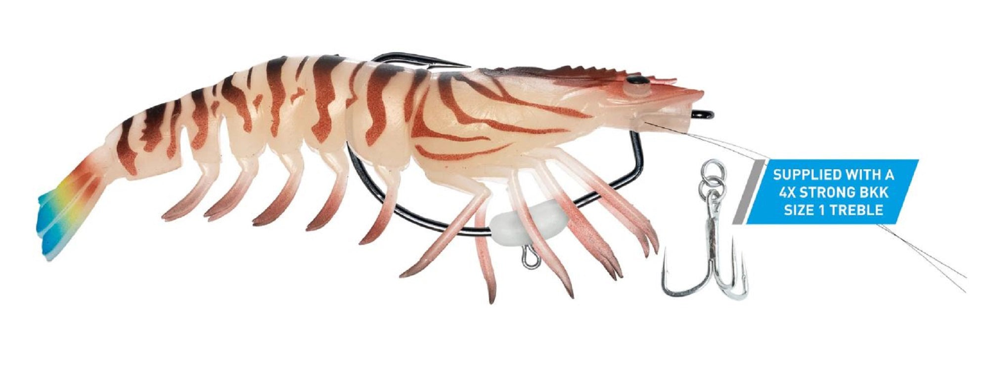 Chasebaits Flick Prawn King Heavy 180 mm 71 grams Sinking Lure 02 (6178)
