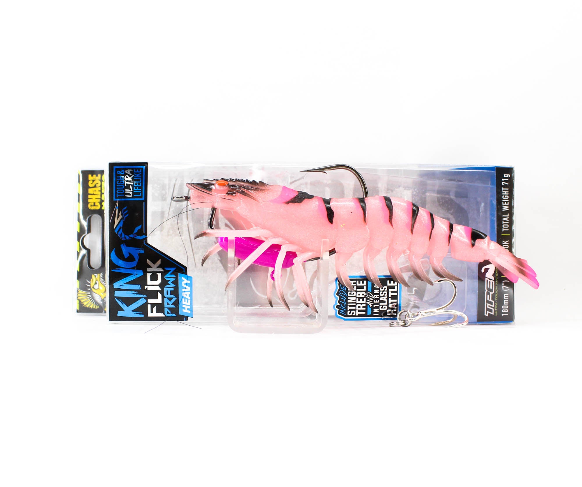 Chasebaits Flick Prawn King Heavy 180 mm 71 grams Sinking Lure 03 (6185)