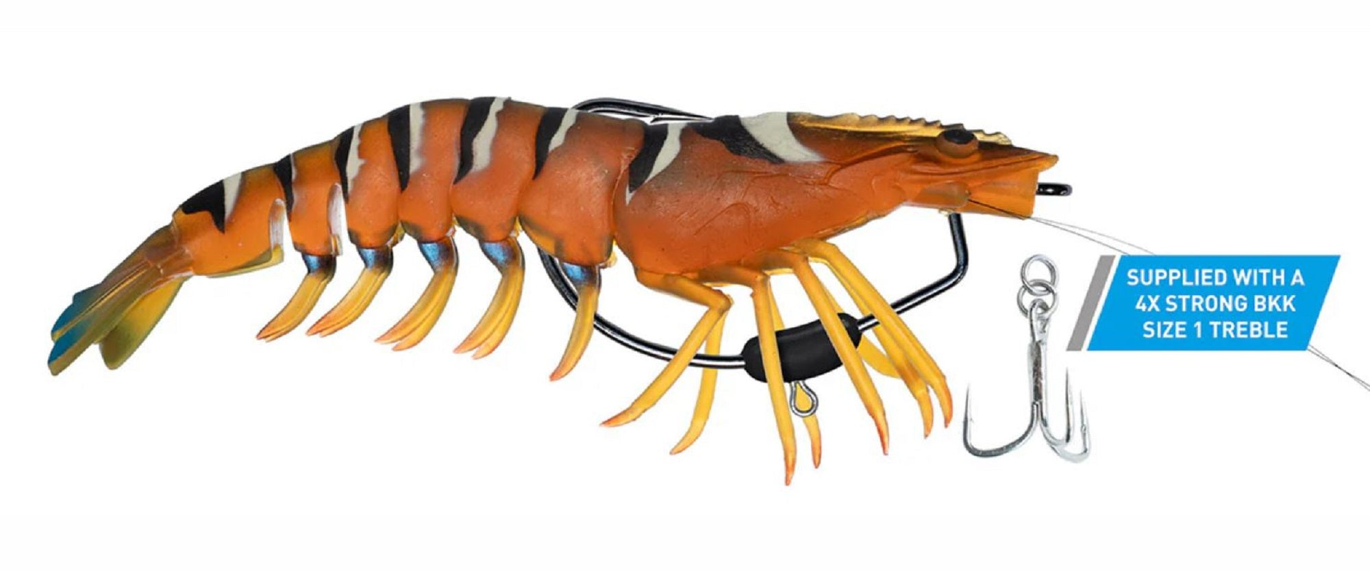 Chasebaits Flick Prawn King Heavy 180 mm 71 grams Sinking Lure 04 (6192)