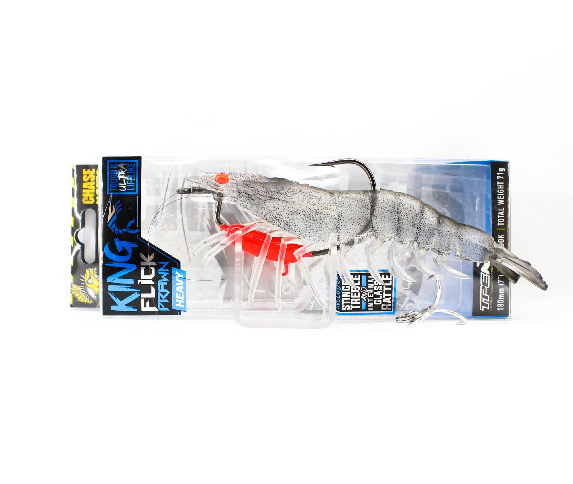 Chasebaits Flick Prawn King Heavy 180 mm 71 grams Sinking Lure 06 (6215)