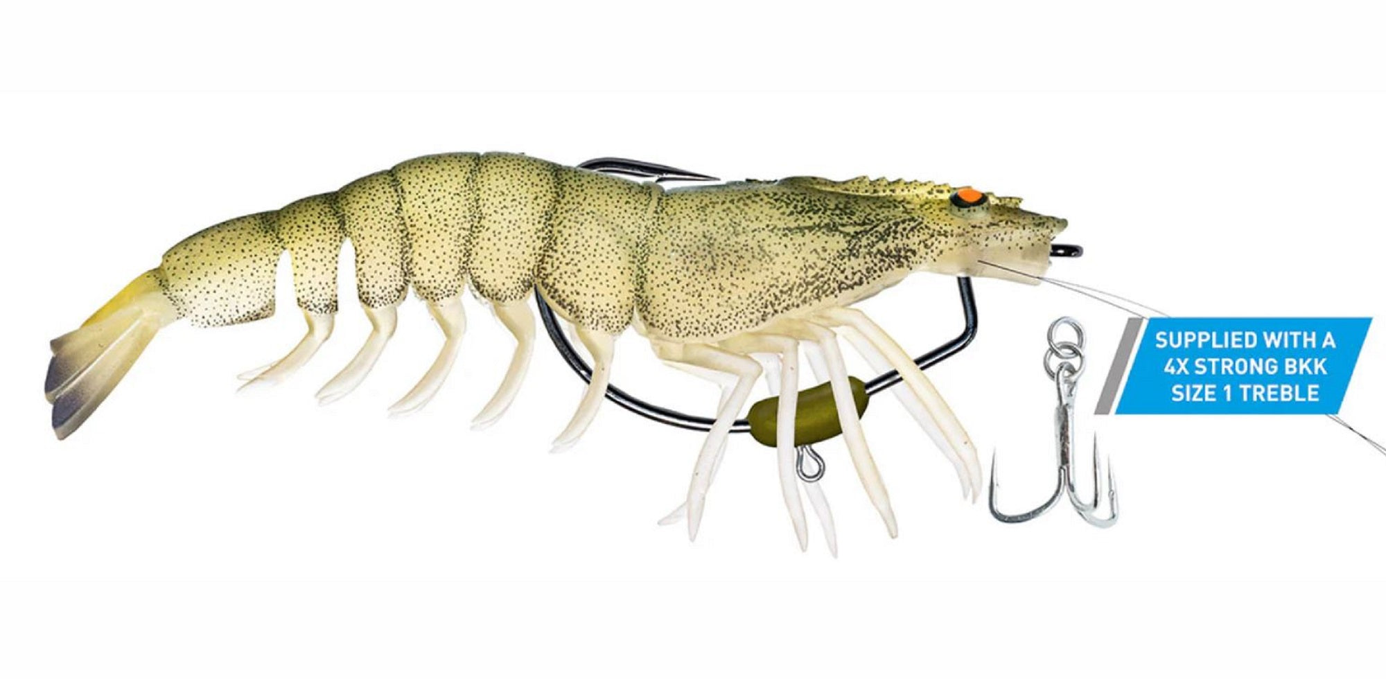 Chasebaits Flick Prawn King Heavy 180 mm 71 grams Sinking Lure 07 (6222)
