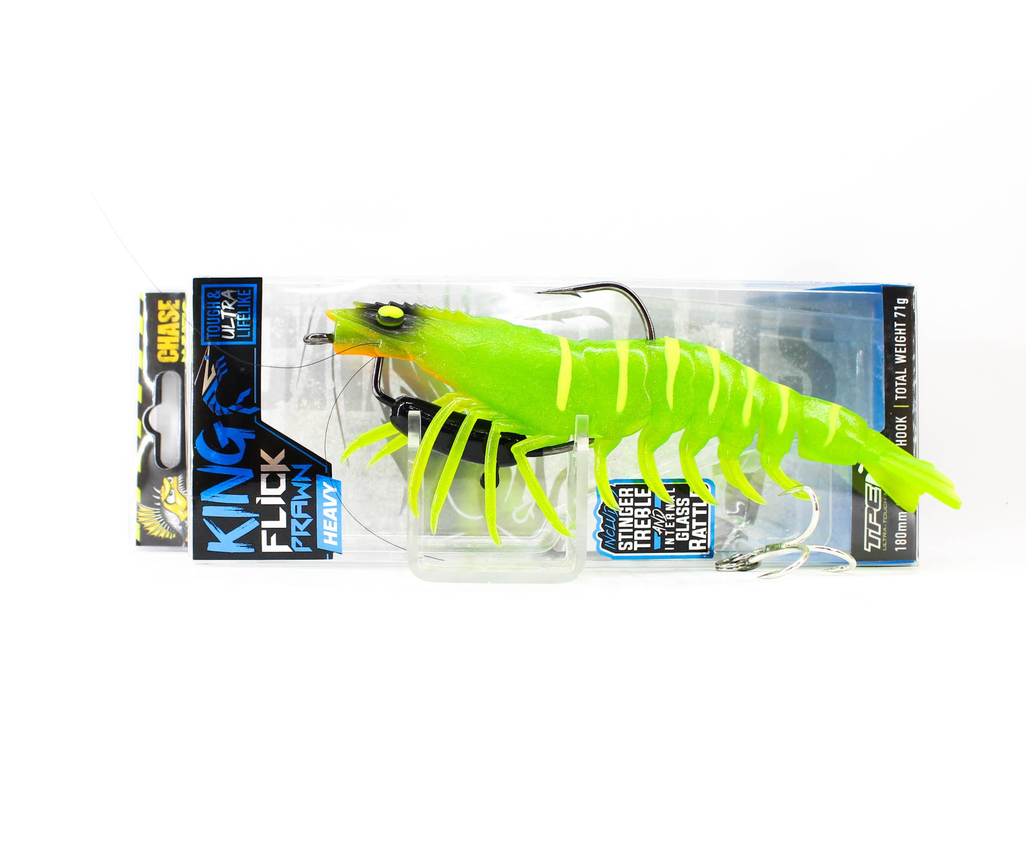 Chasebaits Flick Prawn King Heavy 180 mm 71 grams Sinking Lure 08 (6239)