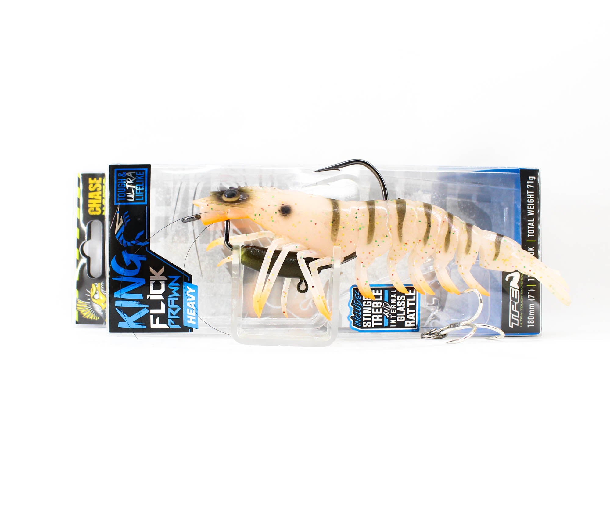Chasebaits Flick Prawn King Heavy 180 mm 71 grams Sinking Lure 09 (6246)
