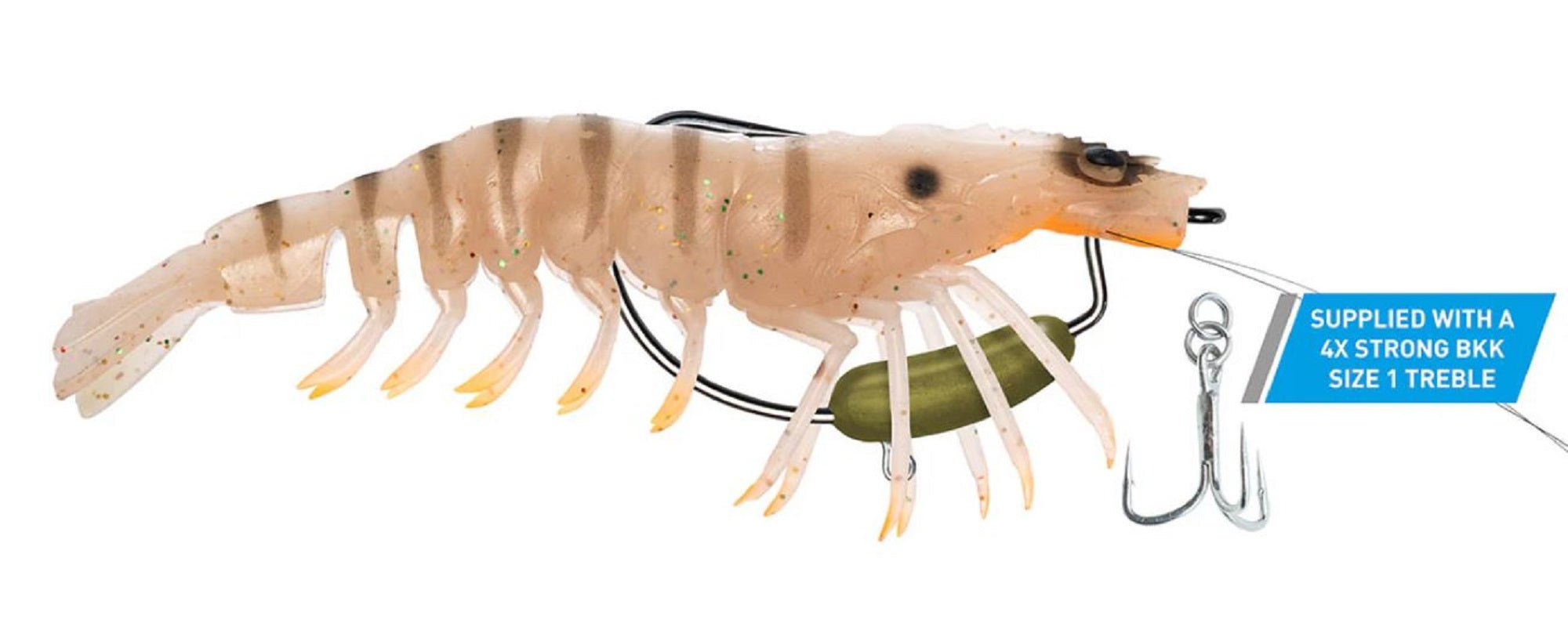 Chasebaits Flick Prawn King Heavy 180 mm 71 grams Sinking Lure 09 (6246)
