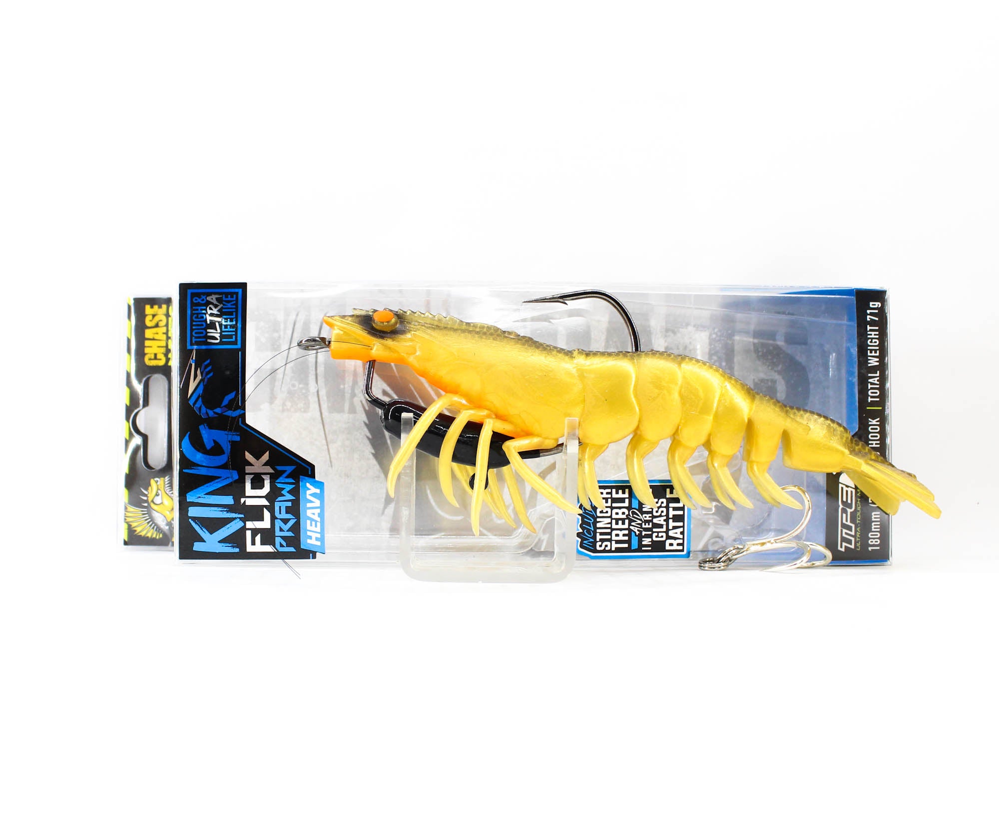 Chasebaits Flick Prawn King Heavy 180 mm 71 grams Sinking Lure 10 (6253)