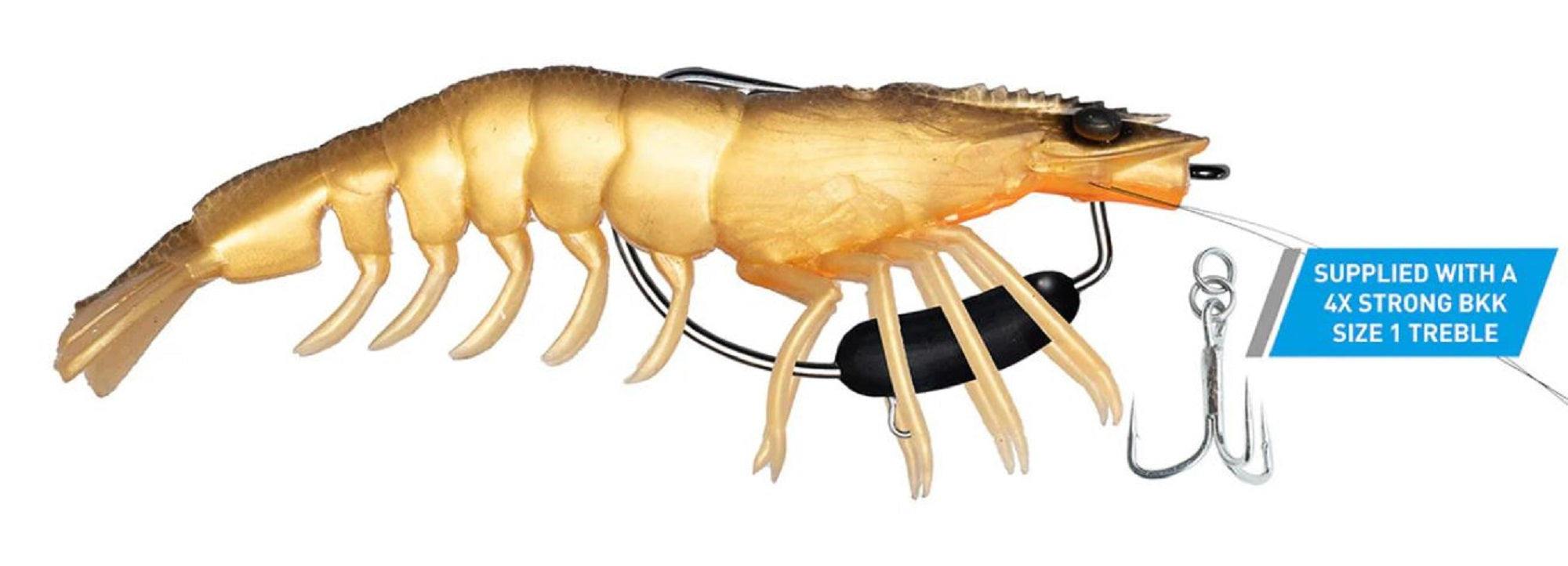 Chasebaits Flick Prawn King Heavy 180 mm 71 grams Sinking Lure 10 (6253)
