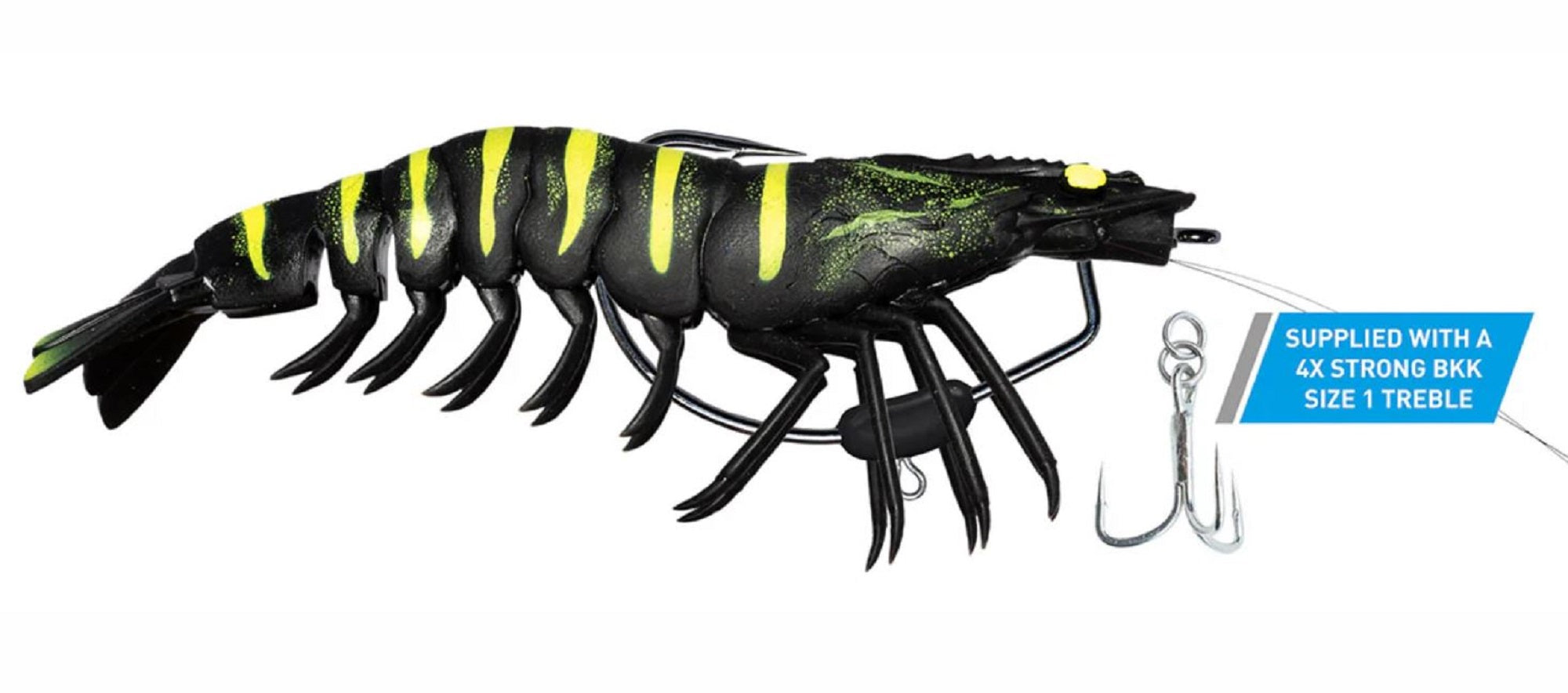Chasebaits Flick Prawn King Heavy 180 mm 71 grams Sinking Lure 11 (6260)