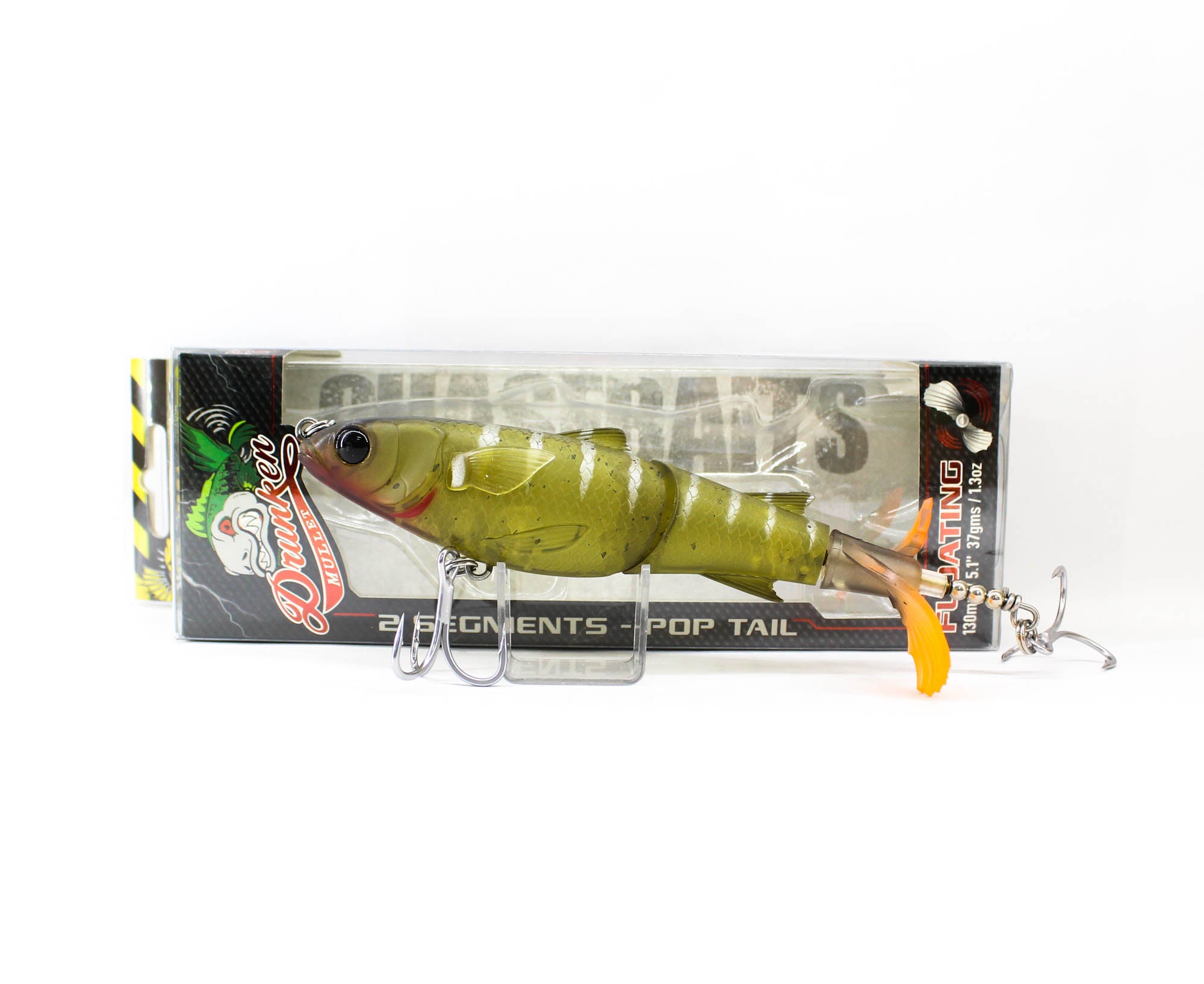 Chasebaits Drunken Mullet 130 mm 37 grams Floating Lure 11 (7106)