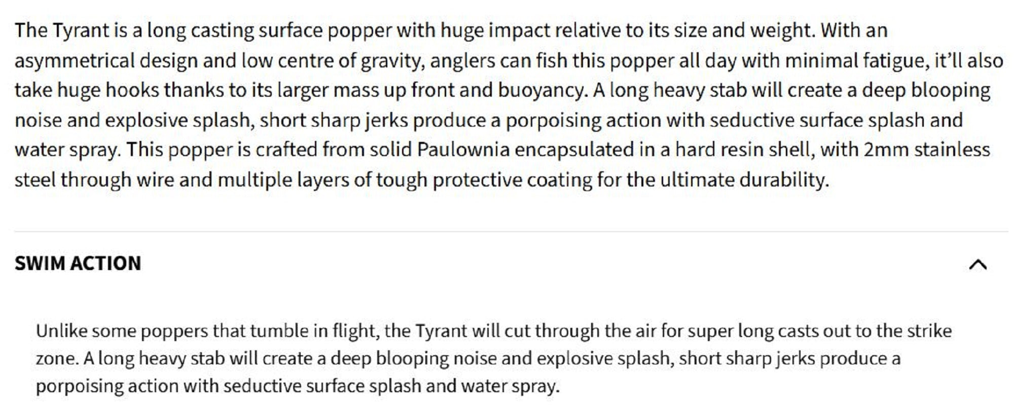 Malosi TY180P-NO Tyrant 180P Popper Floating Lure Necro (0153)