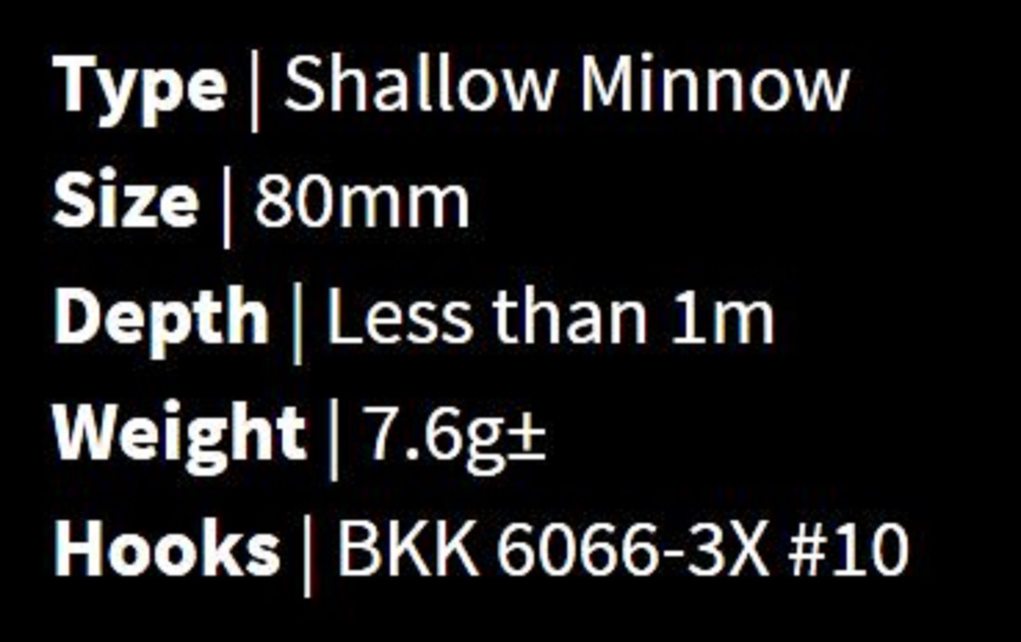Malosi MI80F-RE Minnow Micro Minion 80F Floating Lure Rapture (0306)