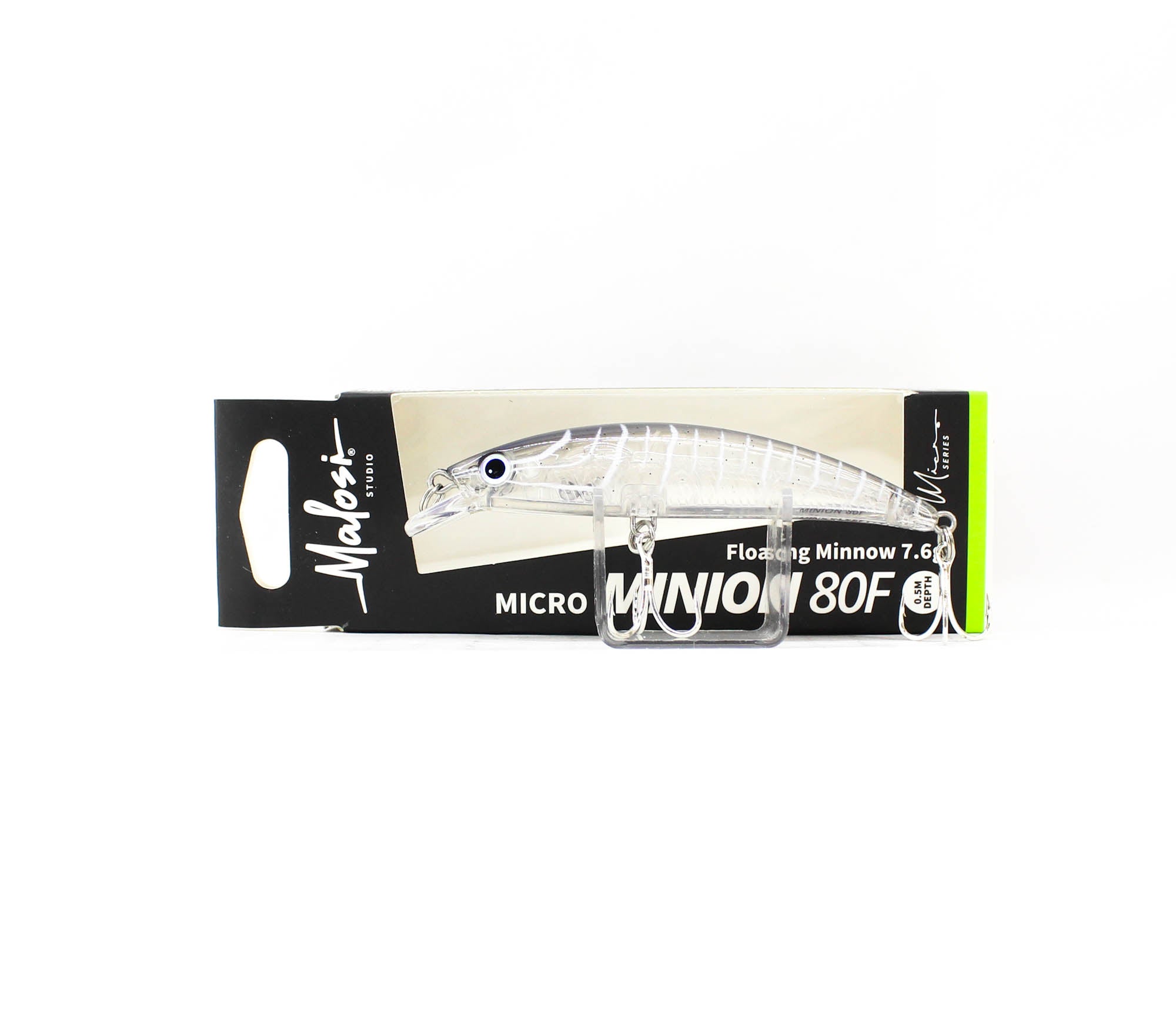 Malosi MI80F-FT Minnow Micro Minion 80F Floating Lure Frost (0382)