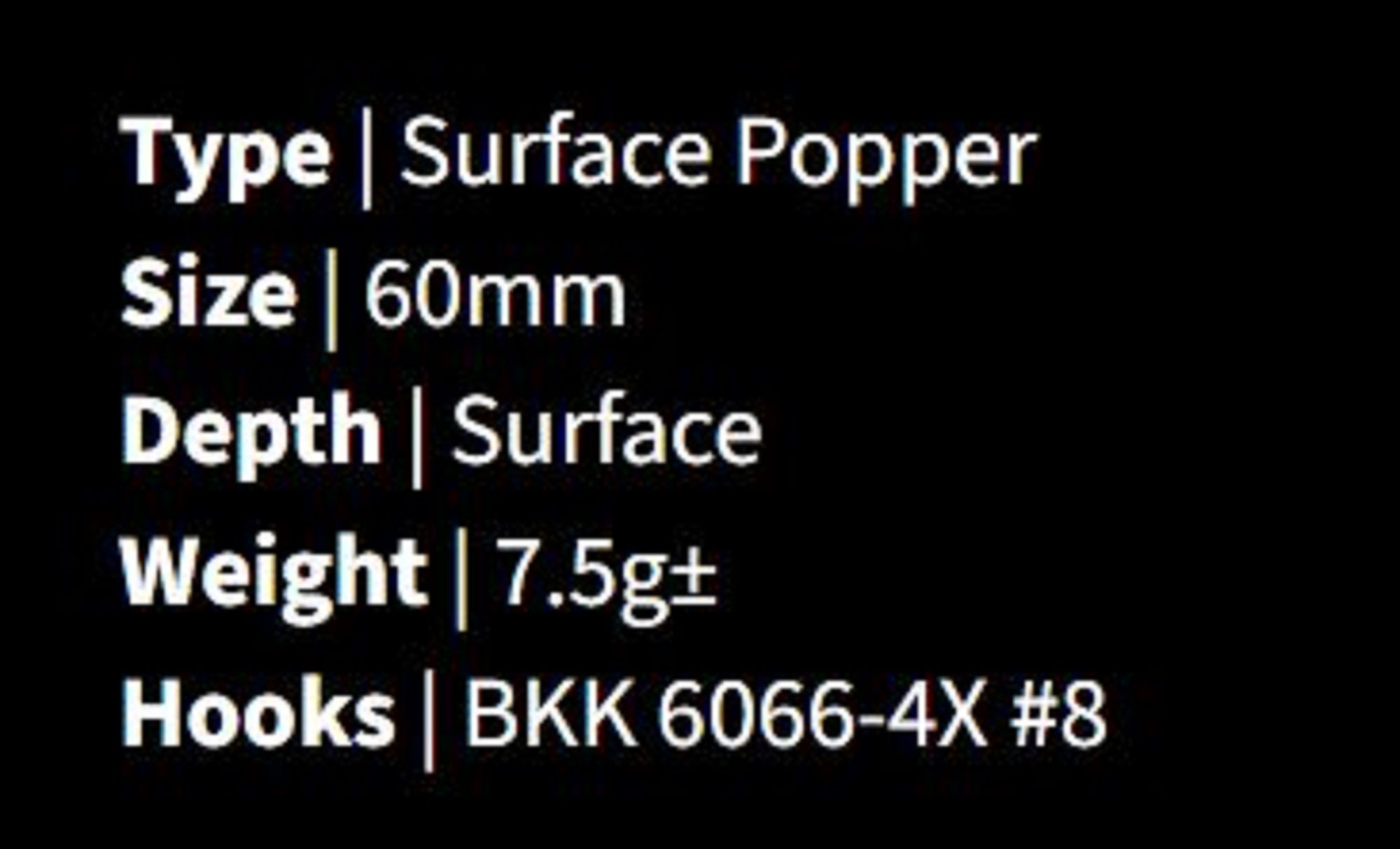 Malosi AT60P-MO Popper Micro Atom 60P Floating Lure Miso (0672)