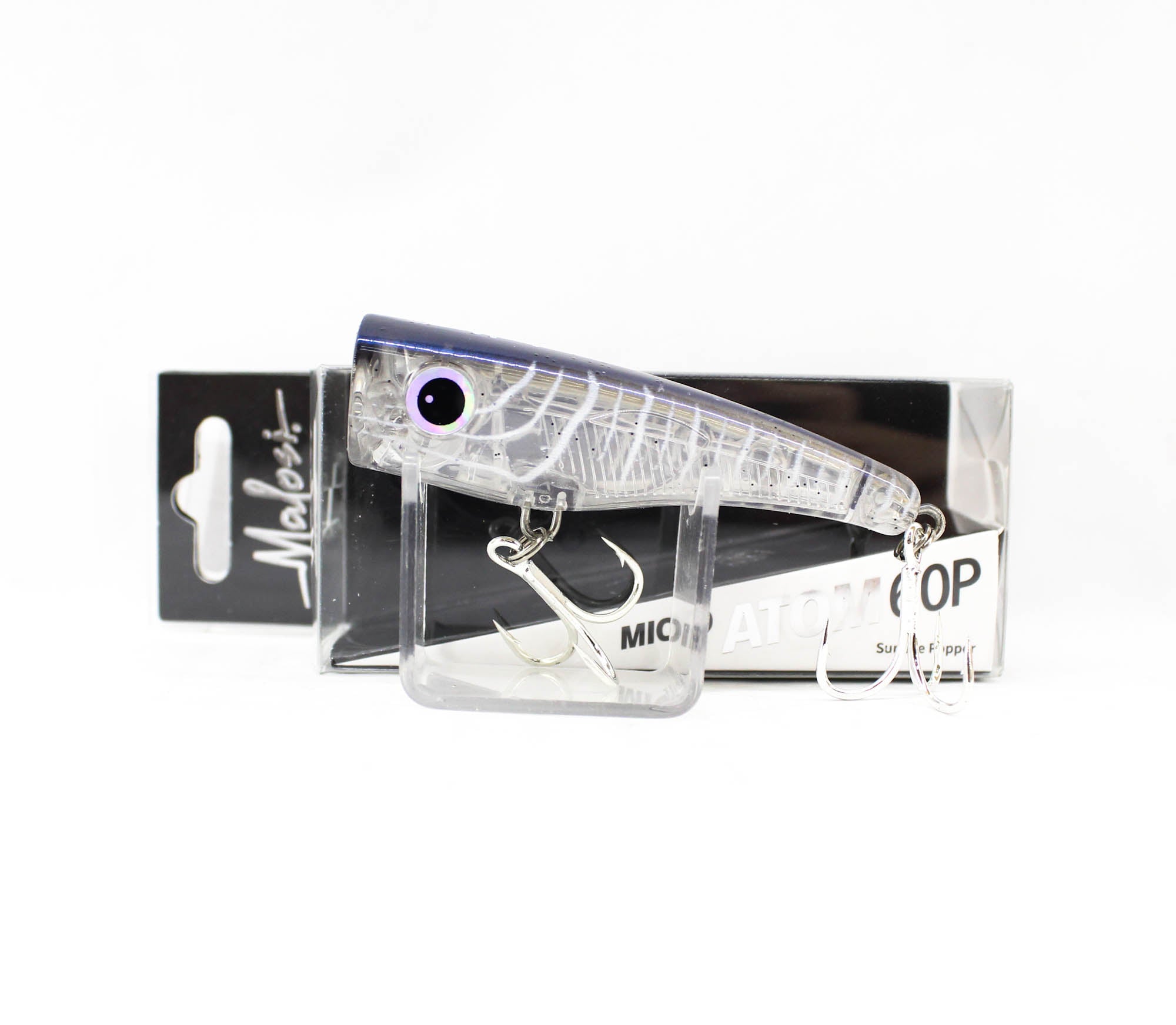 Malosi AT60P-FT Popper Micro Atom 60P Floating Lure Frost (0689)