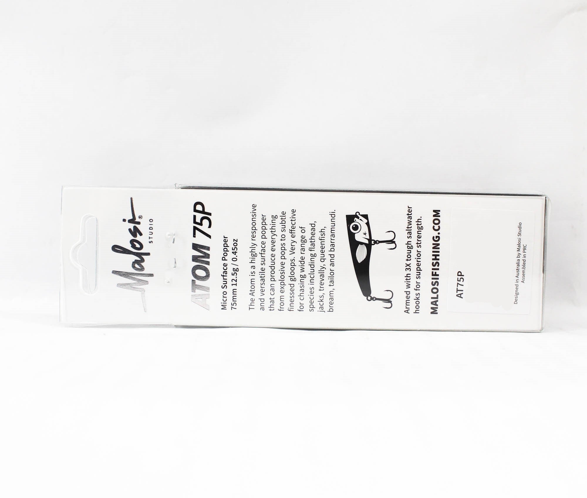 Malosi AT75P-ER Popper Micro Atom 75P Floating Lure Ether (0764)